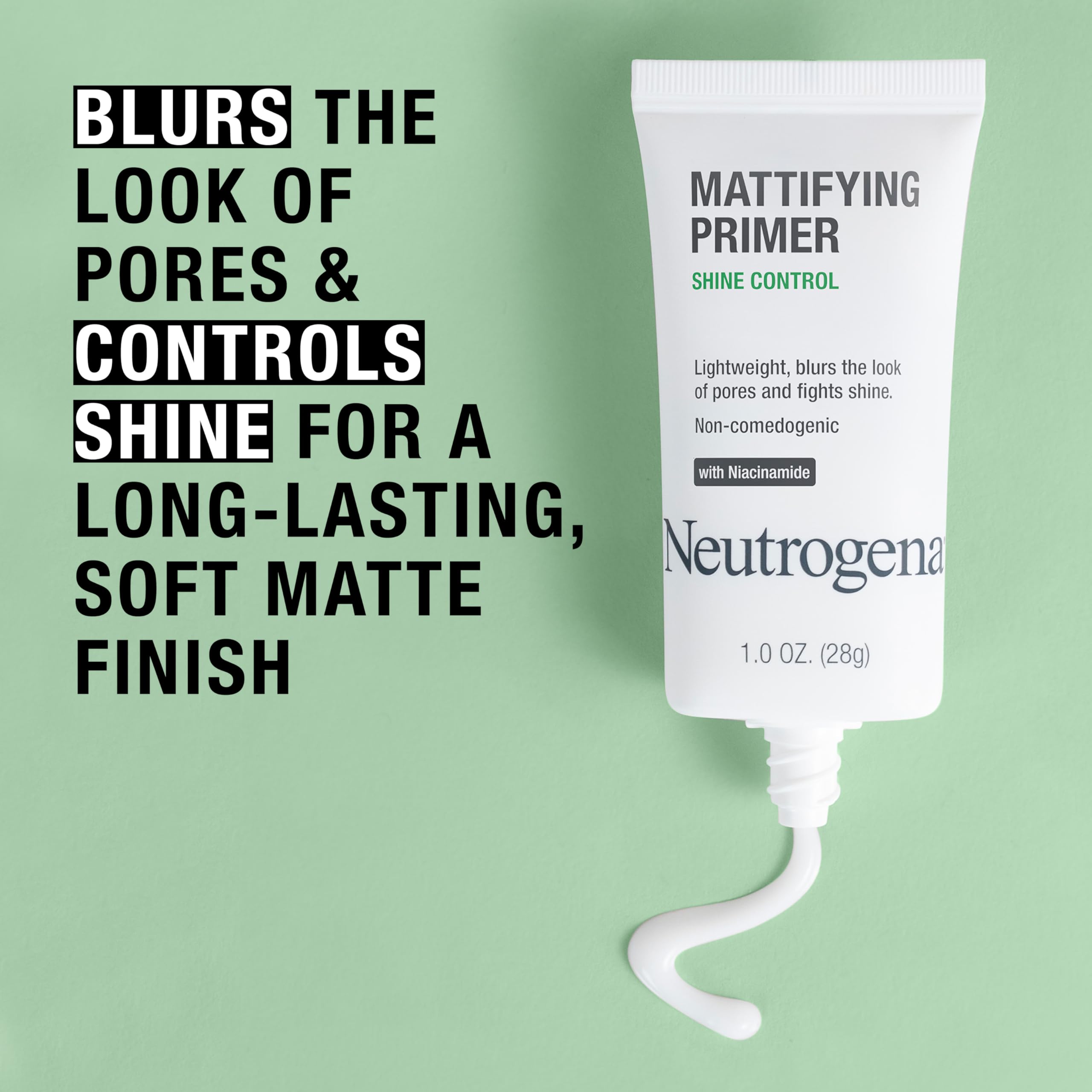 Foto 4 pulgar | Primer Neutrogena Matifying Con Shine Control, 30 Ml, Con Niacinamida - Venta Internacional.