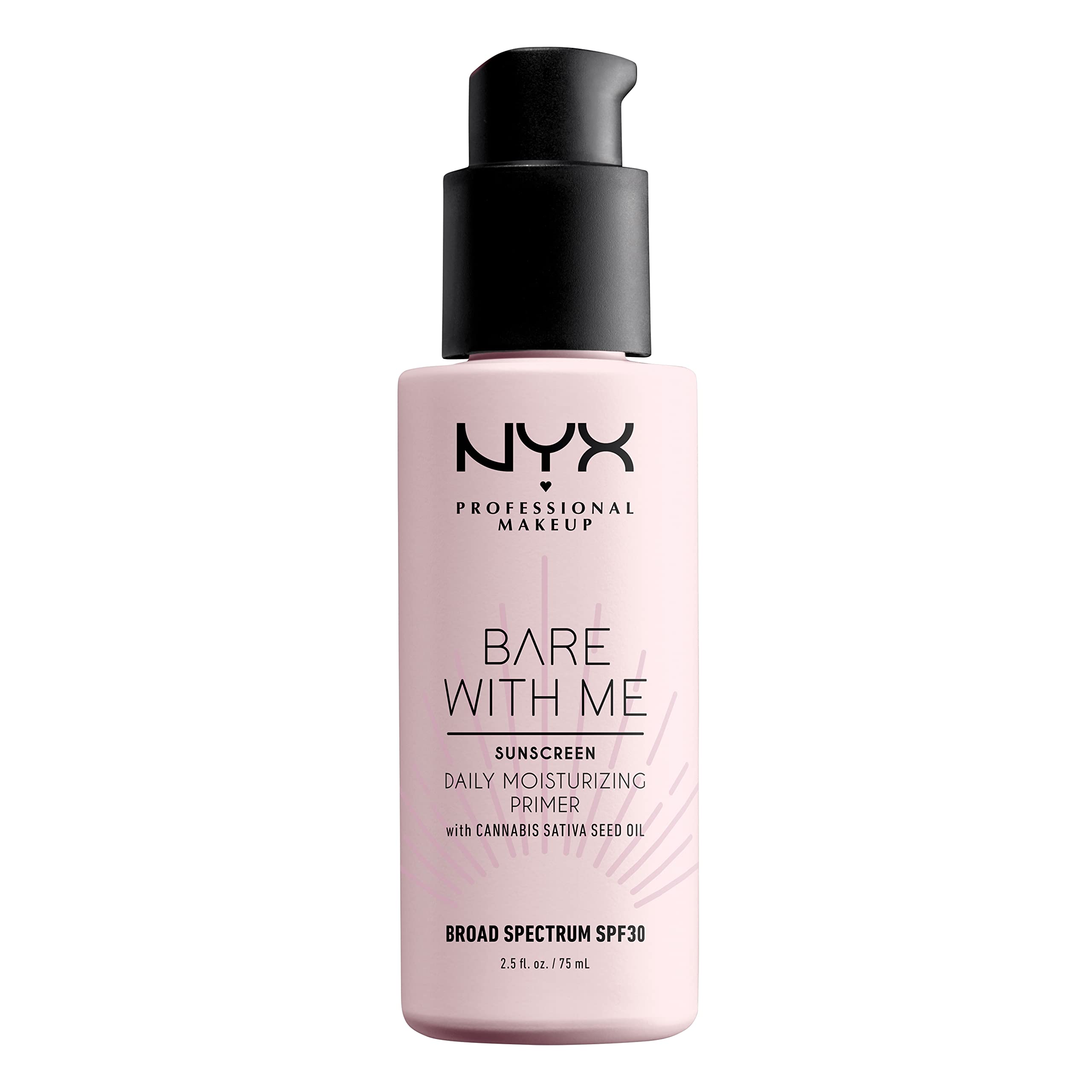 Foto 2 pulgar | Prebase Facial Nyx Professional Makeup Bare With Me Spf 30 - Venta Internacional.