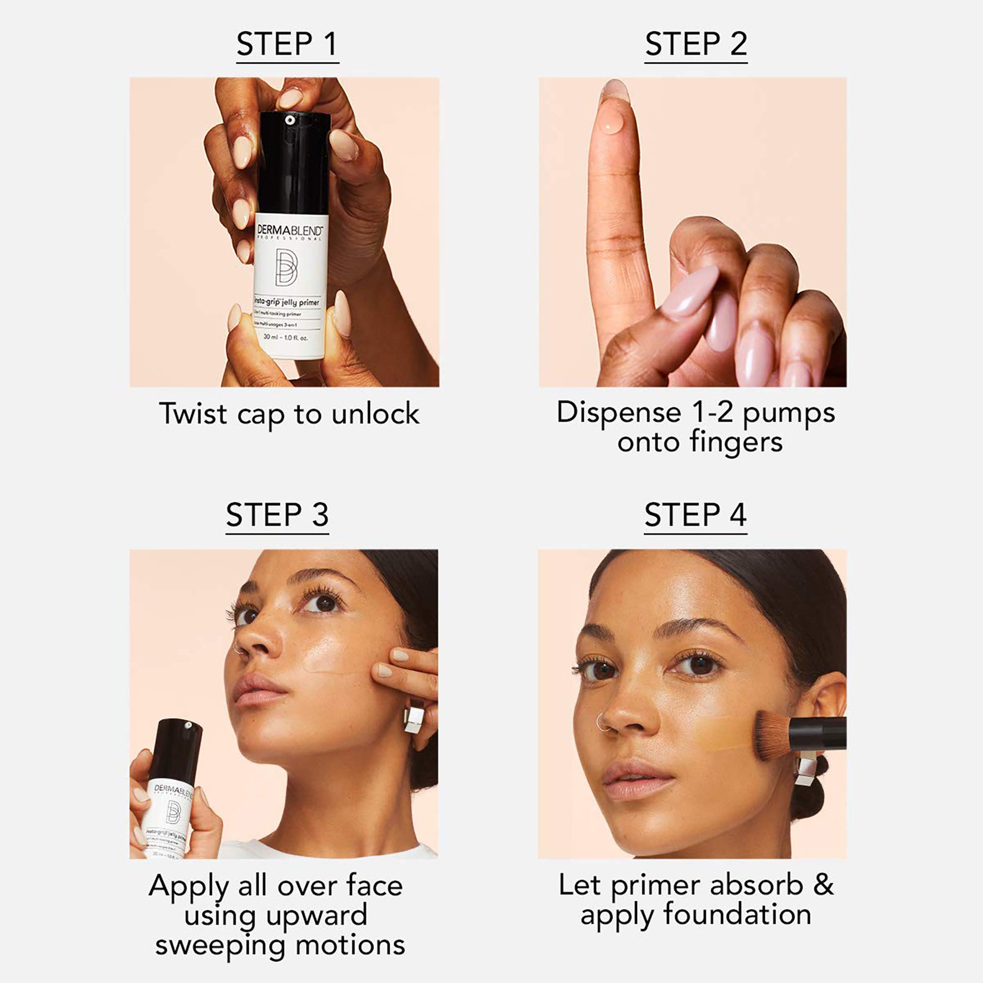 Foto 6 pulgar | Primer Dermablend Insta-grip Jelly, 30 Ml, Sin Silicona - Venta Internacional.