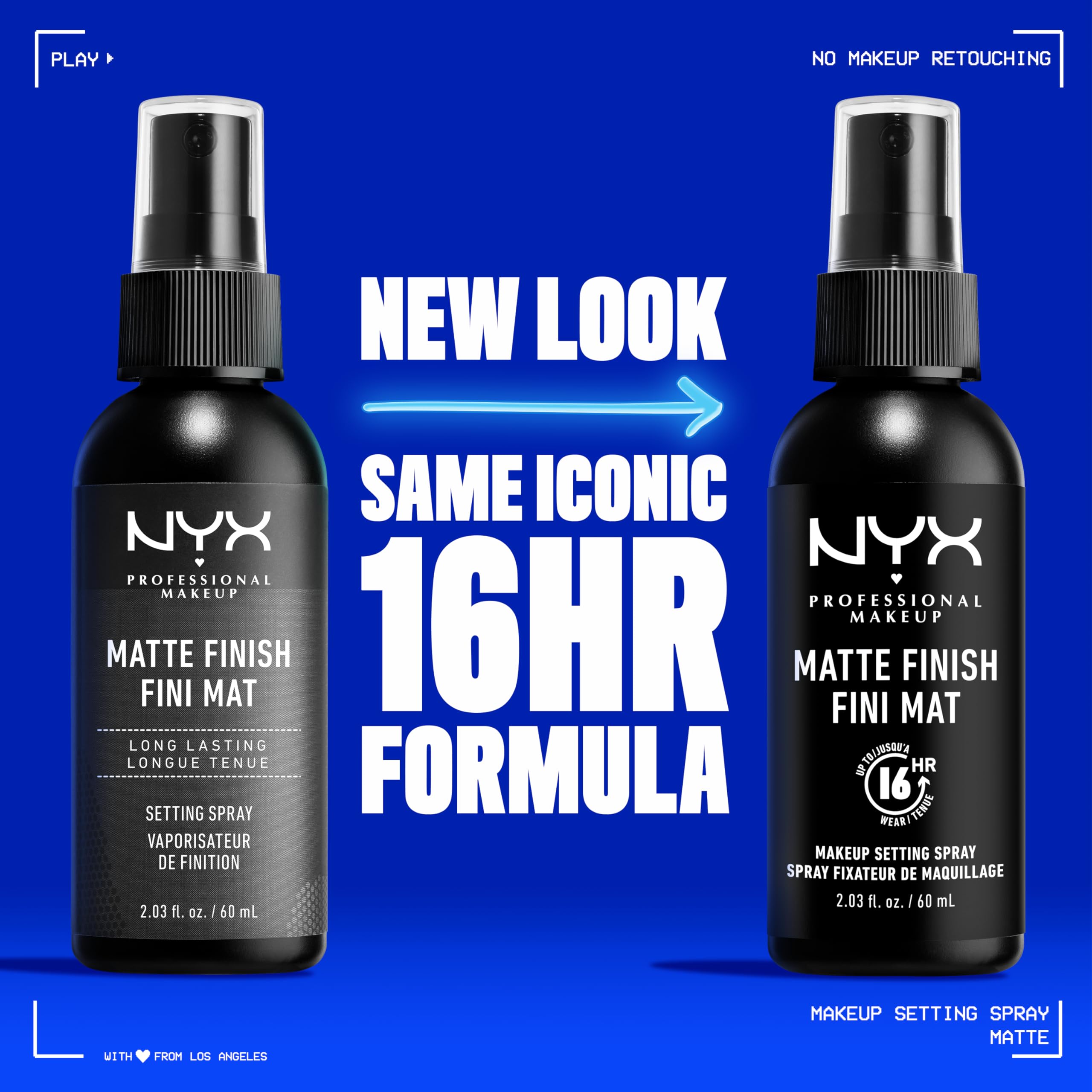 Foto 2 | Spray Fijador De Maquillaje Nyx Professional Makeup Matte Finish - Venta Internacional.