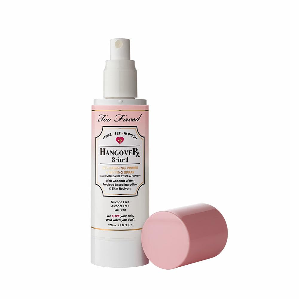 Primer Y Fijador En Aerosol Too Faced Hangover 3 En 1, 120 Ml - Venta Internacional.