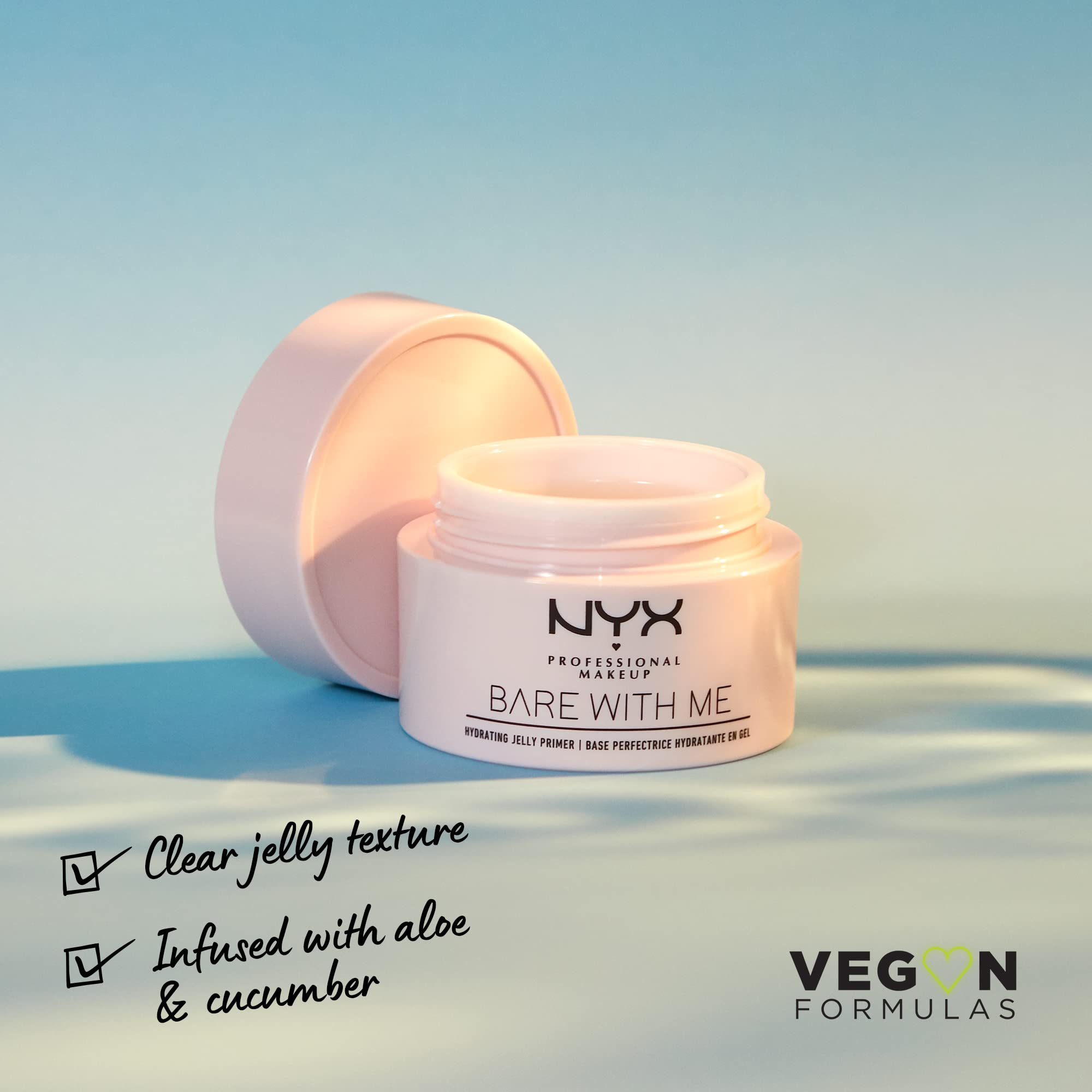 Foto 3 pulgar | Gel Hidratante Primer Nyx Professional Makeup Bare With Me - Venta Internacional.