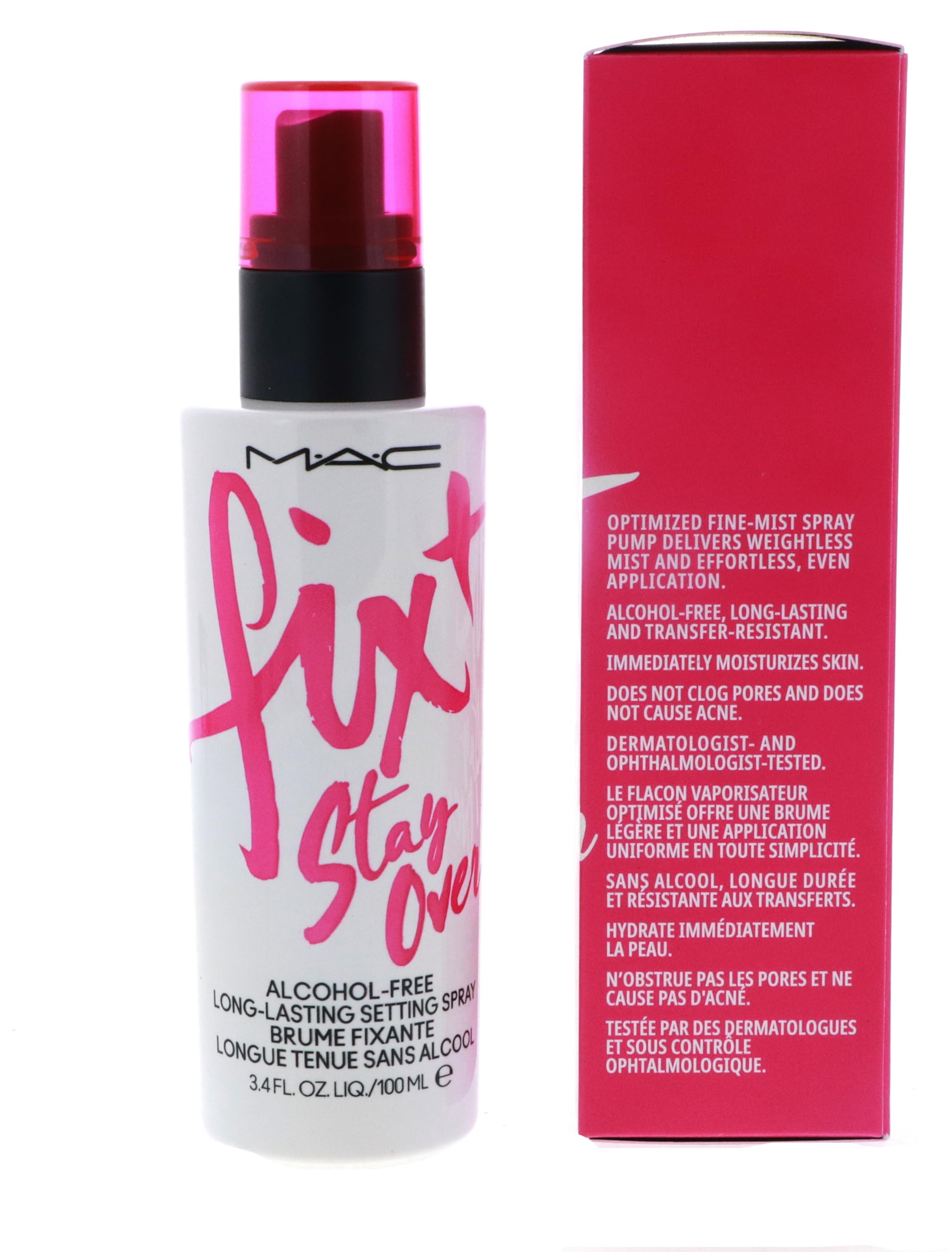 Foto 3 pulgar | Spray Fijador M.a.c. Fix+ Stay Over Sin Alcohol 16 Horas 100 Ml - Venta Internacional.