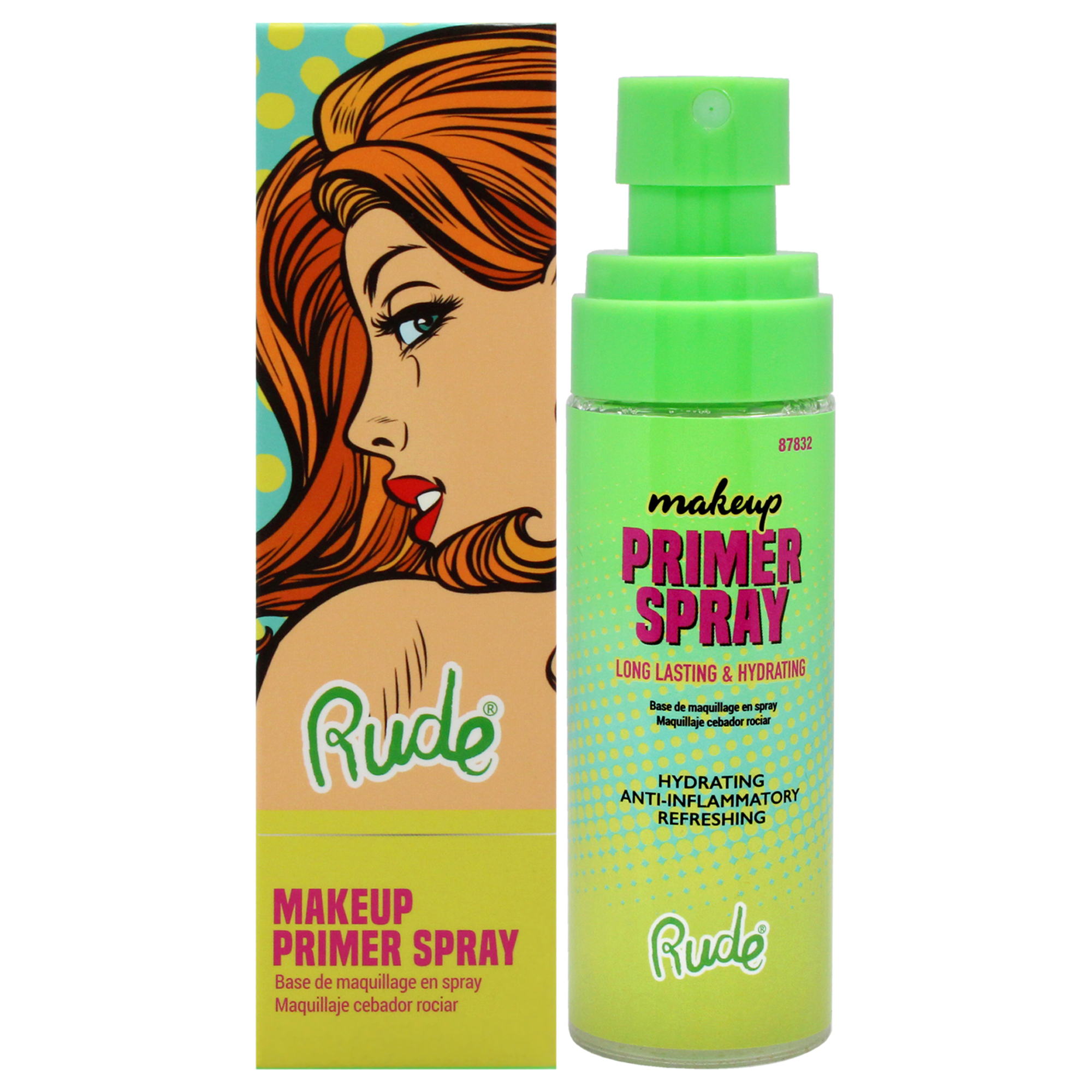 Primer De Maquillaje En Spray Rude Cosmetics Para Mujer, 60 Ml - Venta Internacional.