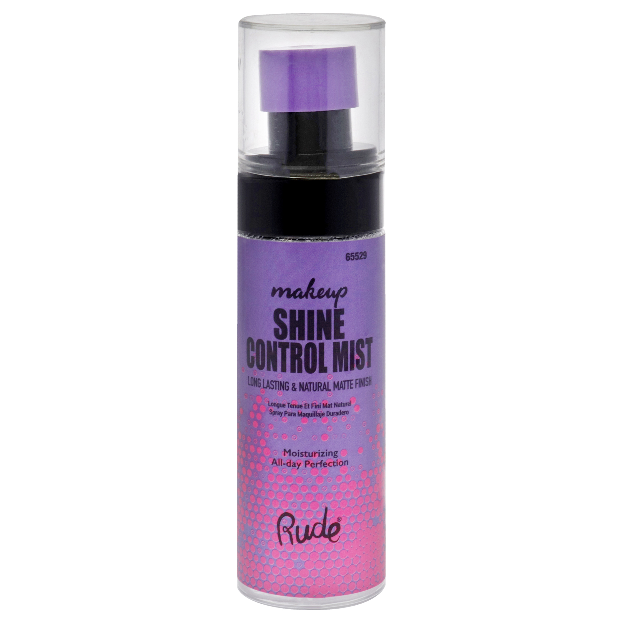 Foto 3 pulgar | Bruma De Maquillaje Rude Cosmetics Shine Control De Larga Duración Para Mujer - Venta Internacional.