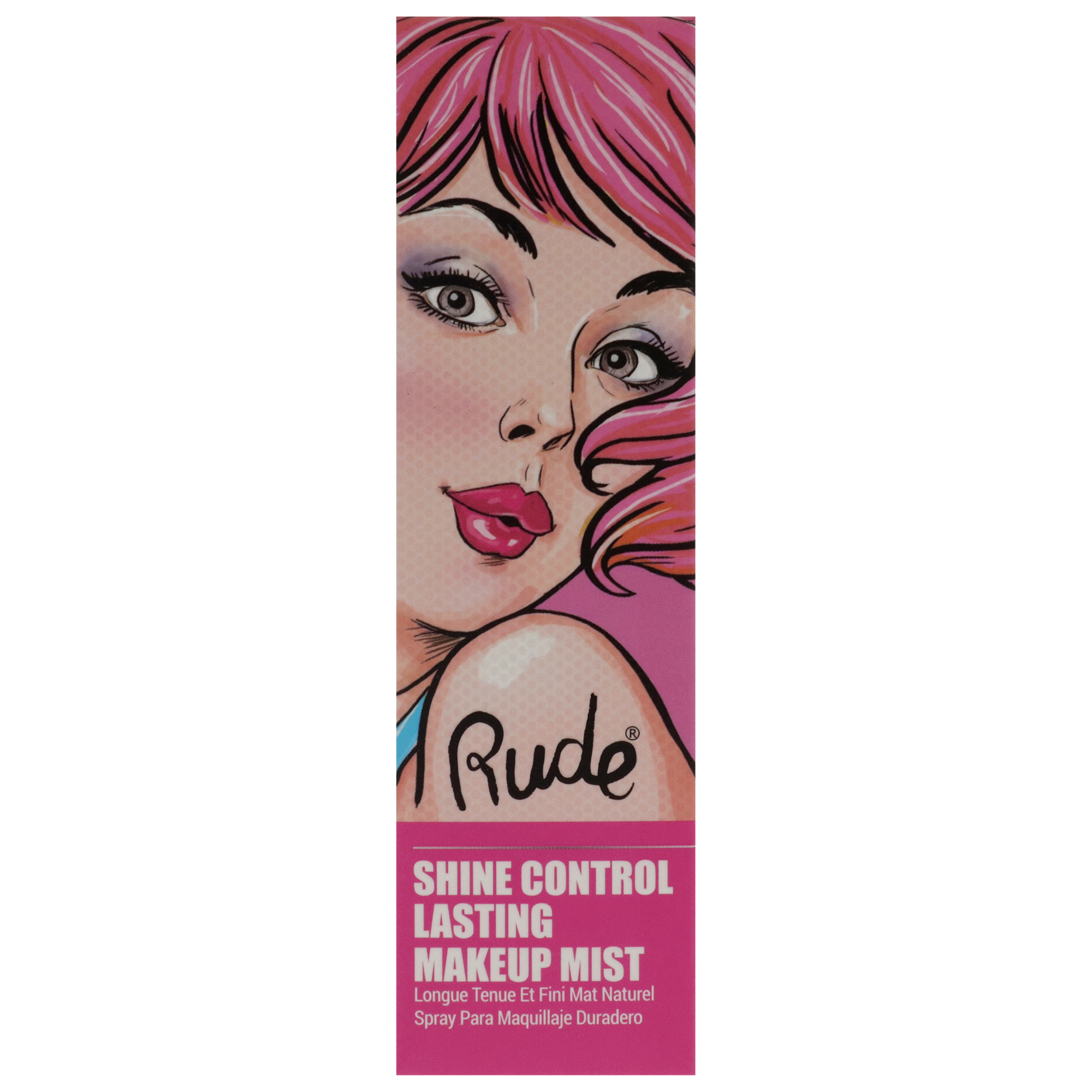 Foto 6 pulgar | Bruma De Maquillaje Rude Cosmetics Shine Control De Larga Duración Para Mujer - Venta Internacional.