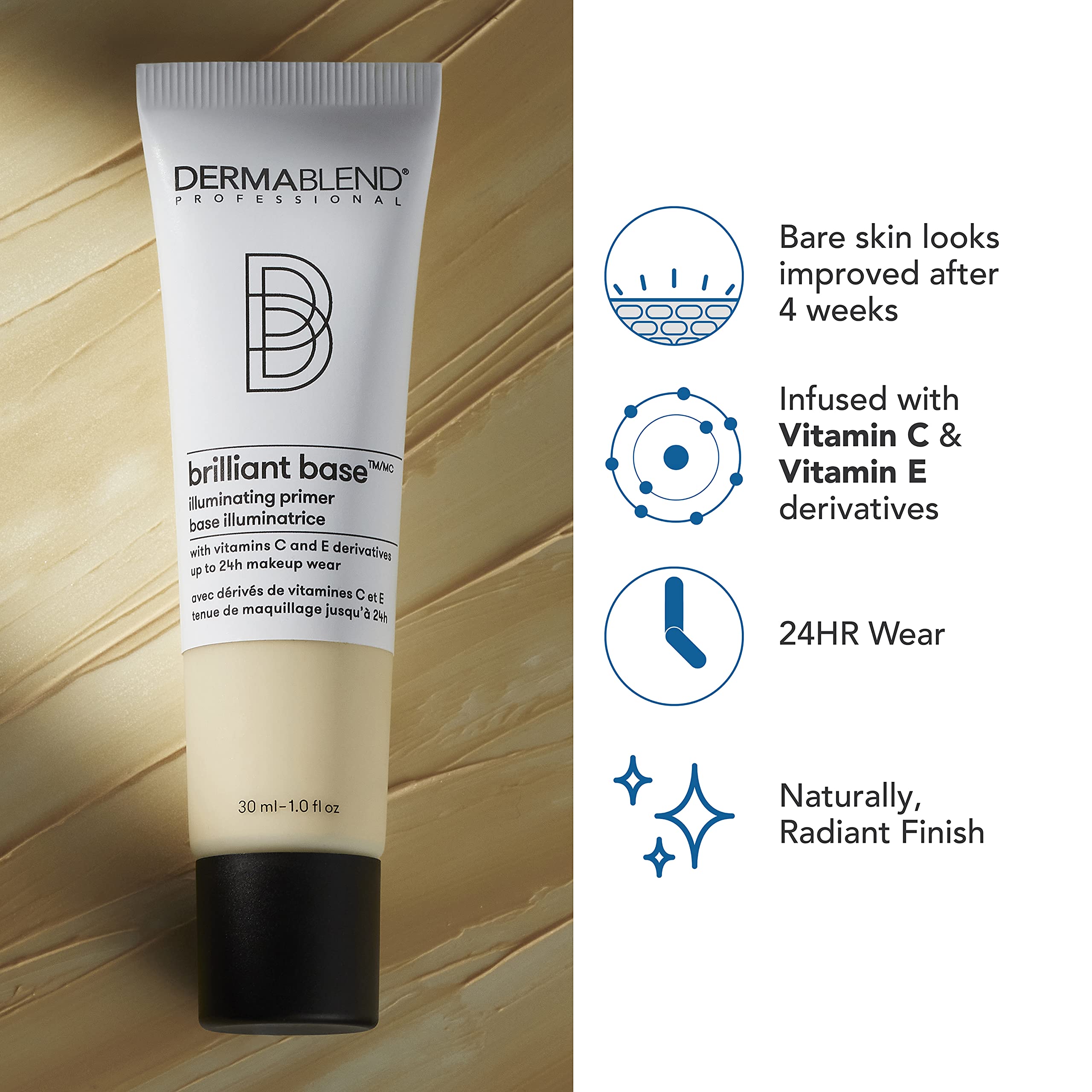 Foto 4 pulgar | Primer Dermablend Brilliant Base Iluminadora, 30 Ml - Venta Internacional.