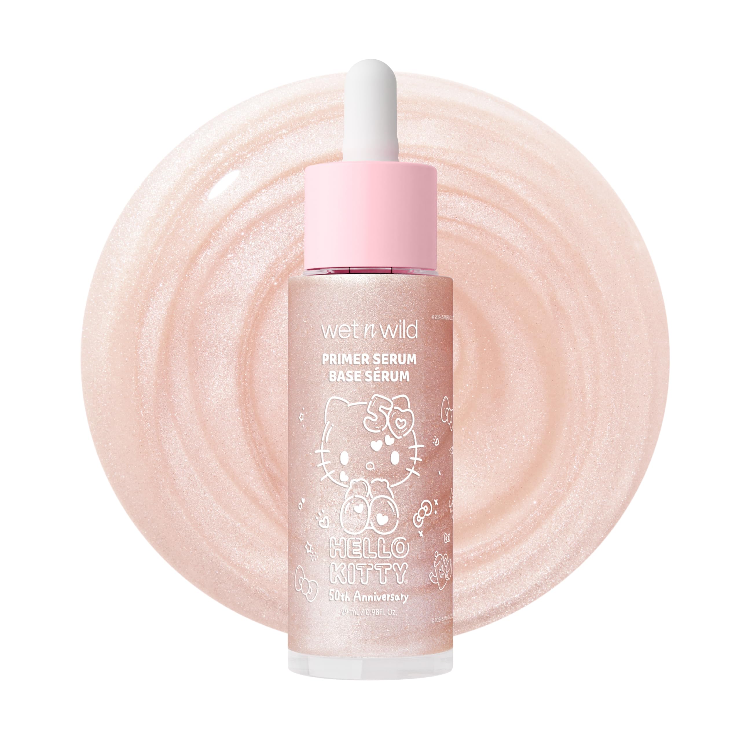 Primer Serum Wet N Wild Hello Kitty Con Vitamina E Y Diamante - Venta Internacional.