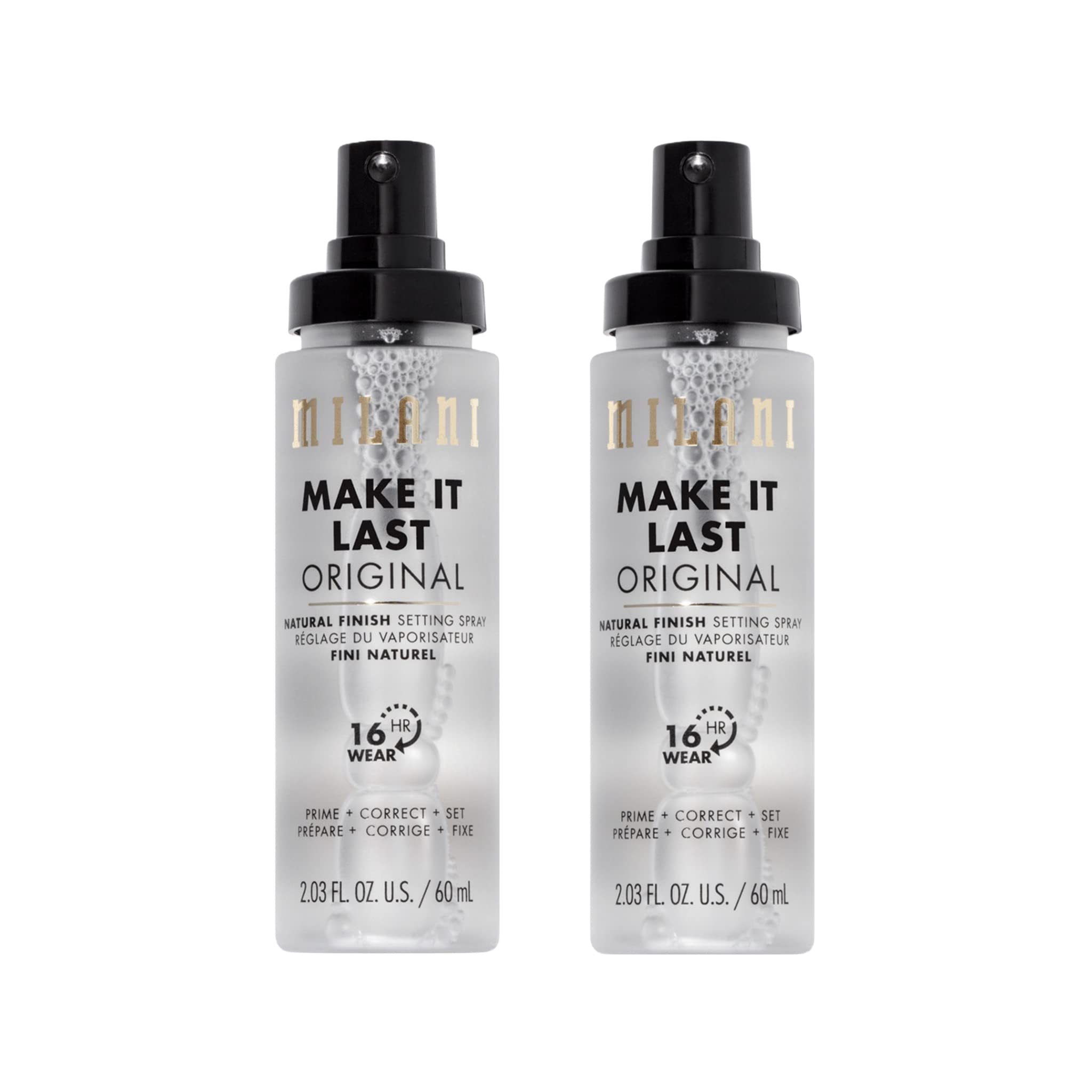 Spray Fijador Milani Make It Last Original, Paquete De 2 - Venta Internacional.