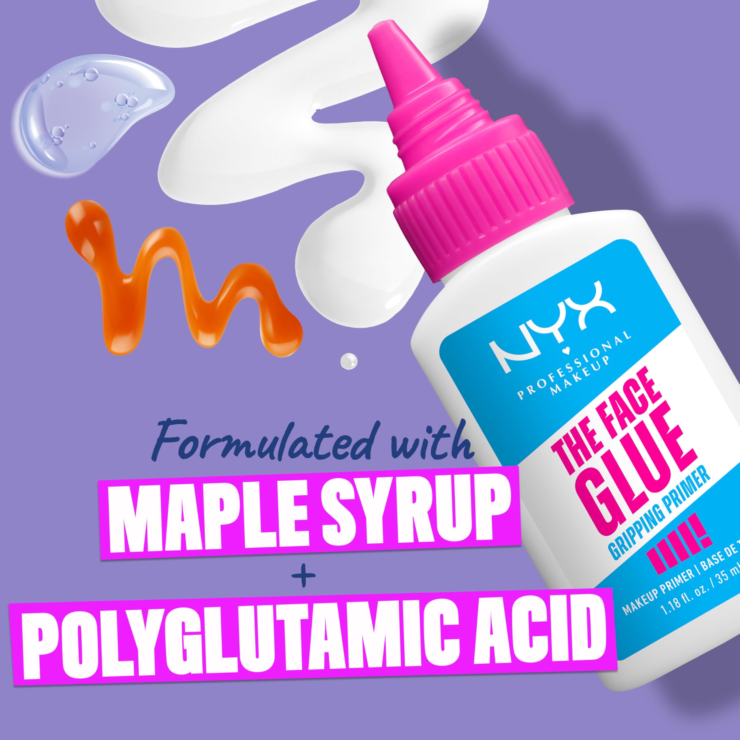 Foto 5 pulgar | Primer De Maquillaje Nyx Professional Makeup The Face Glue 24 Hr - Venta Internacional.