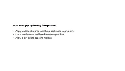 Foto 5 | Face Primer E.l.f. Hidratante Para Una Piel Impecable Vegano - Venta Internacional.