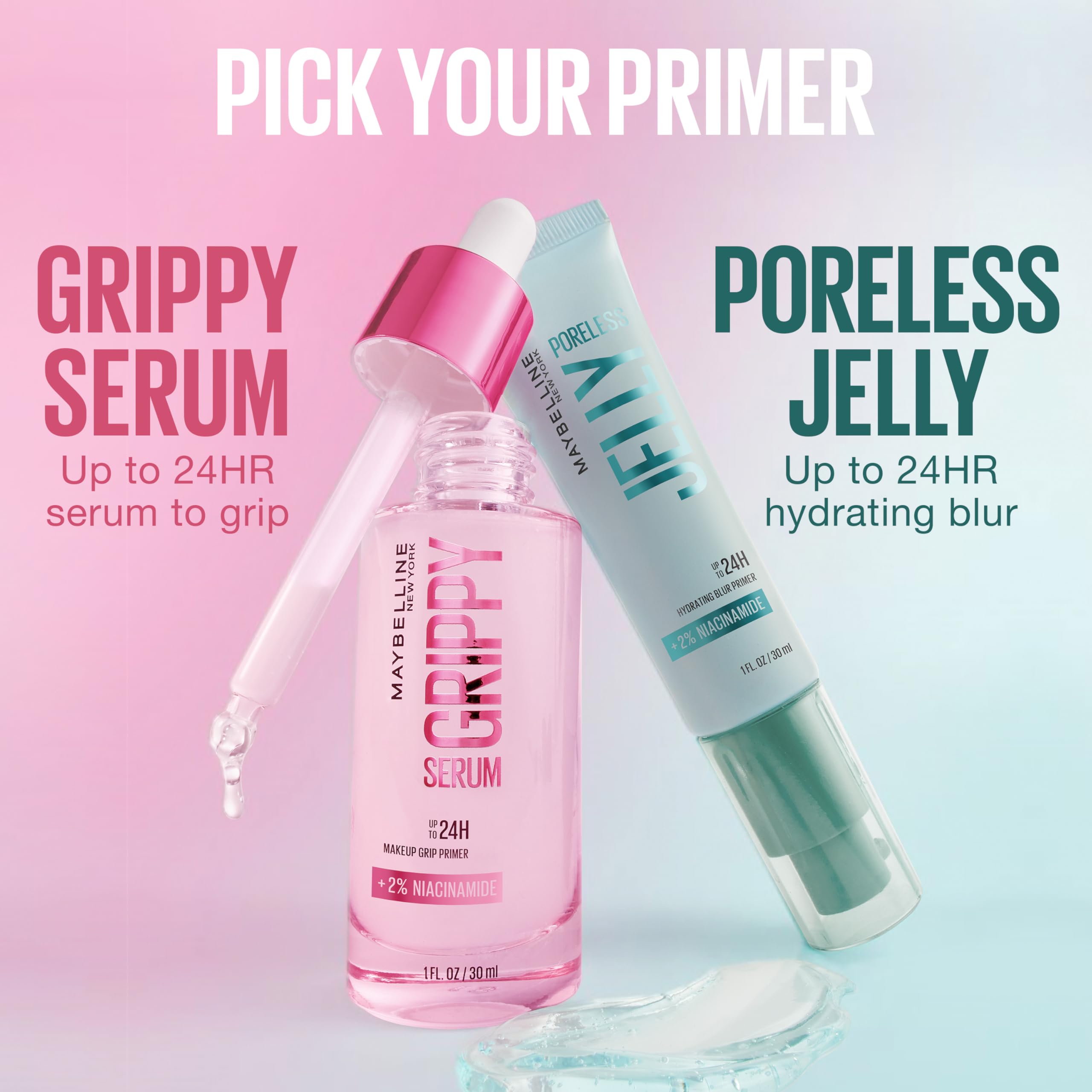 Foto 8 pulgar | Primer de Maquillaje Maybelline Grippy Sérum - Venta Internacional