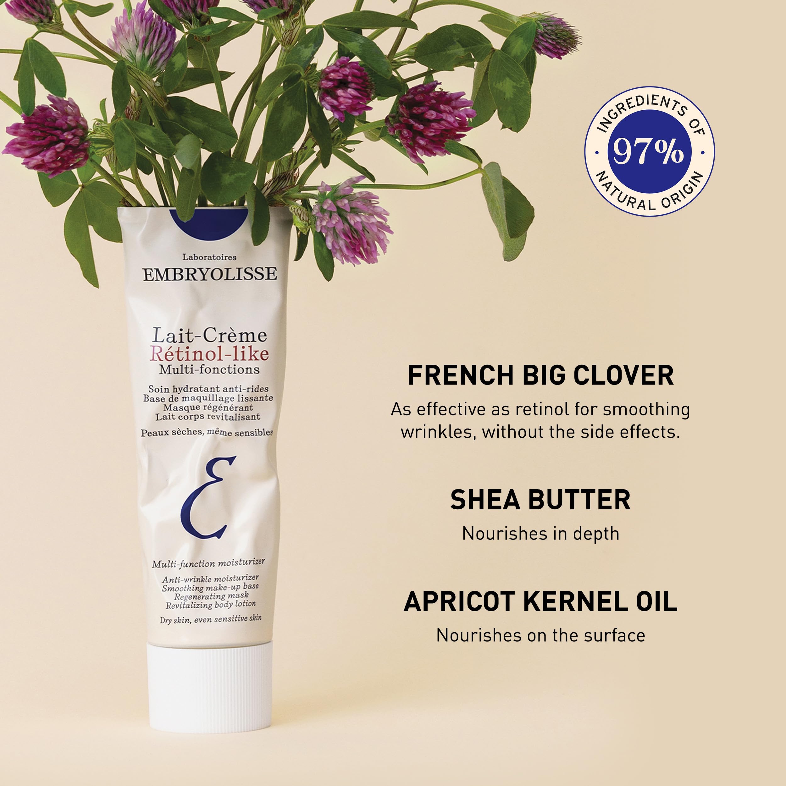 Foto 7 pulgar | Prebase Hidratante Y De Maquillaje Embryolisse Lait-crème Like Retinol - Venta Internacional.