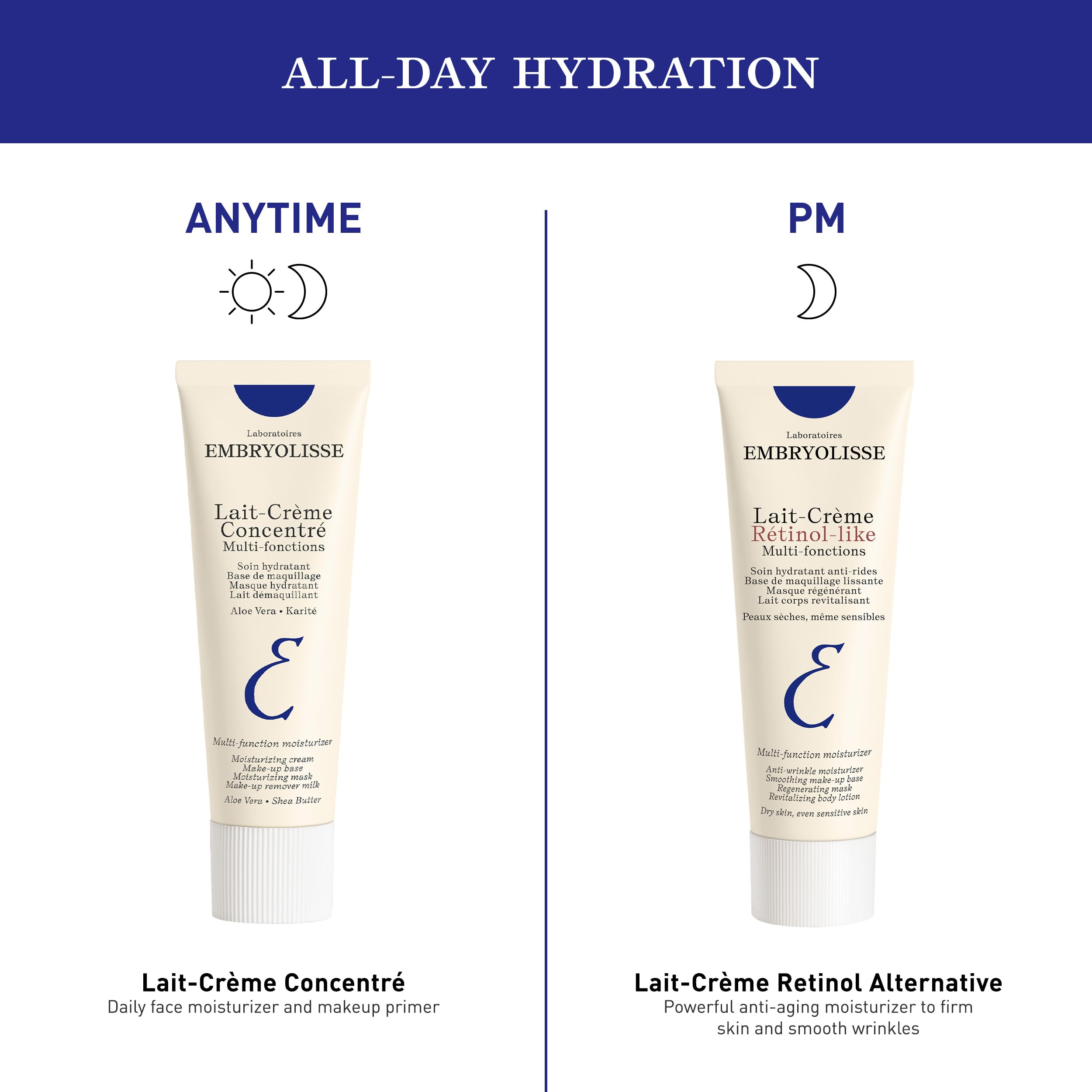 Foto 7 | Prebase Hidratante Y De Maquillaje Embryolisse Lait-crème Like Retinol - Venta Internacional.