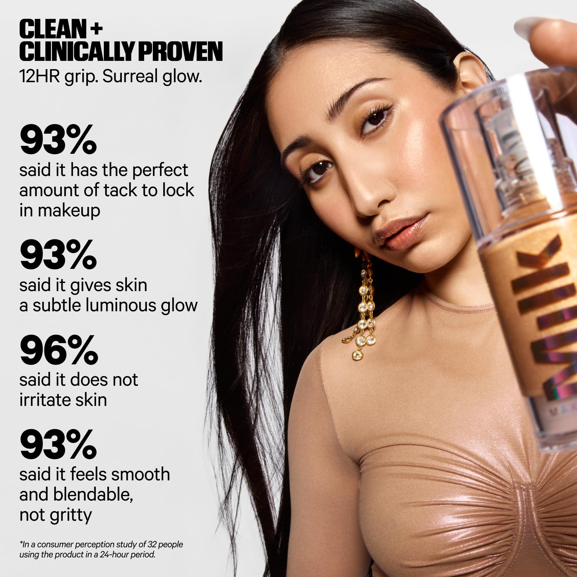 Foto 5 pulgar | Primer De Maquillaje Con Leche Hydro Grip + Glow Surreal, 30 Ml, Vegano - Venta Internacional.