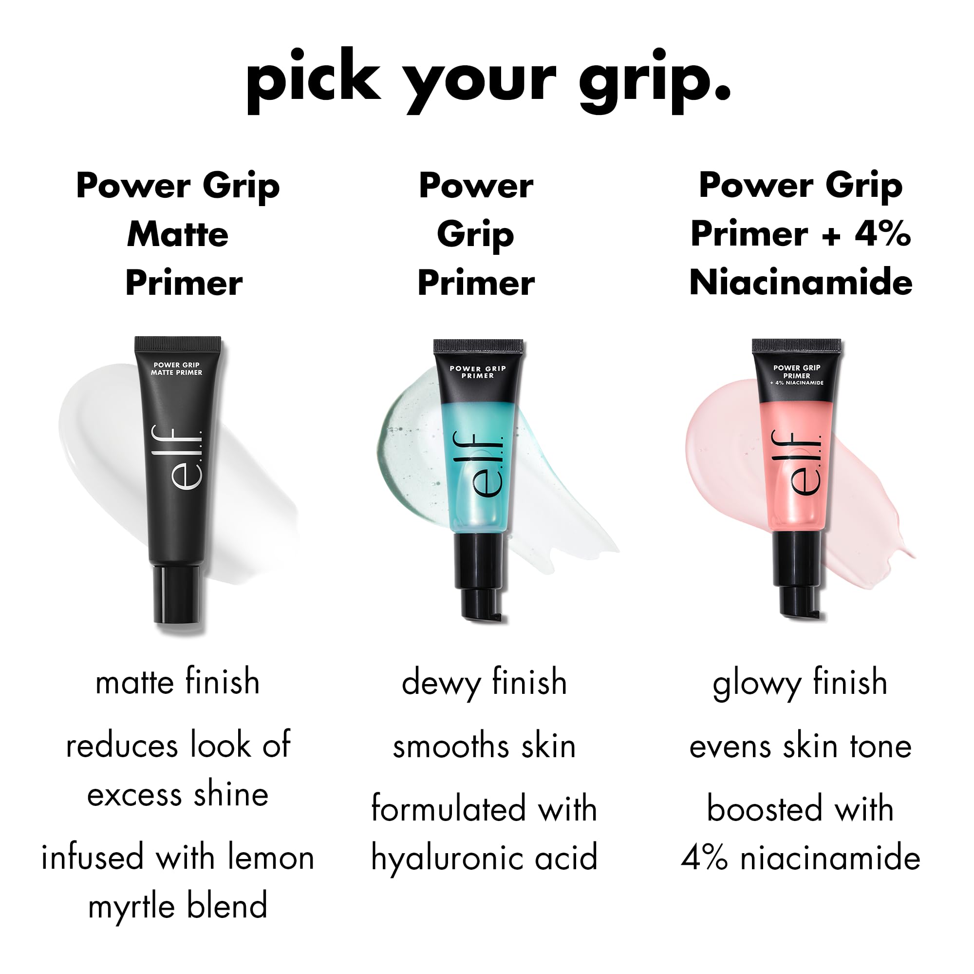 Foto 6 pulgar | Primer Facial E.L.F. Power Grip Matte-Venta Internacional