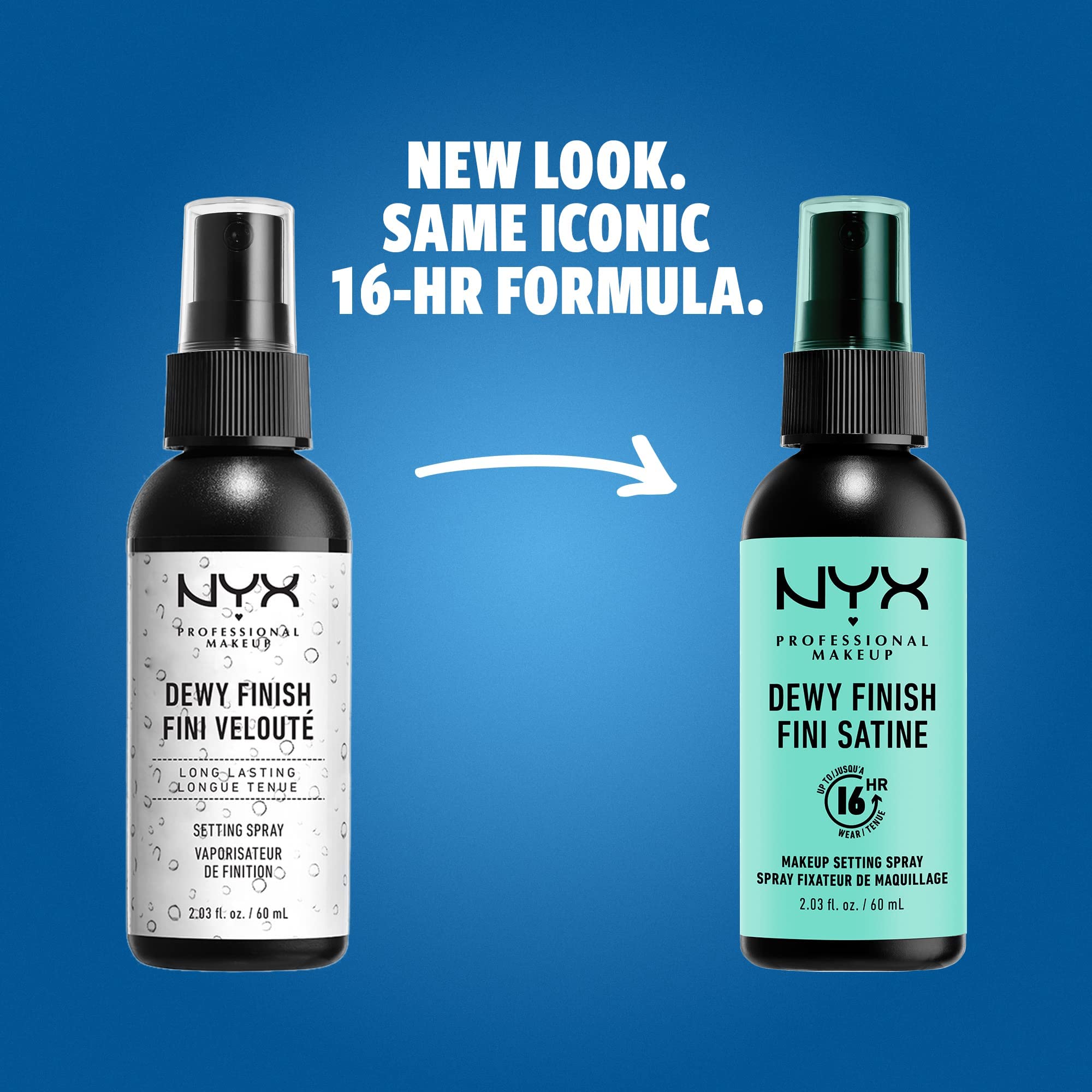 Foto 3 pulgar | Spray Fijador De Maquillaje Nyx Professional Makeup Dewy Finish - Venta Internacional.