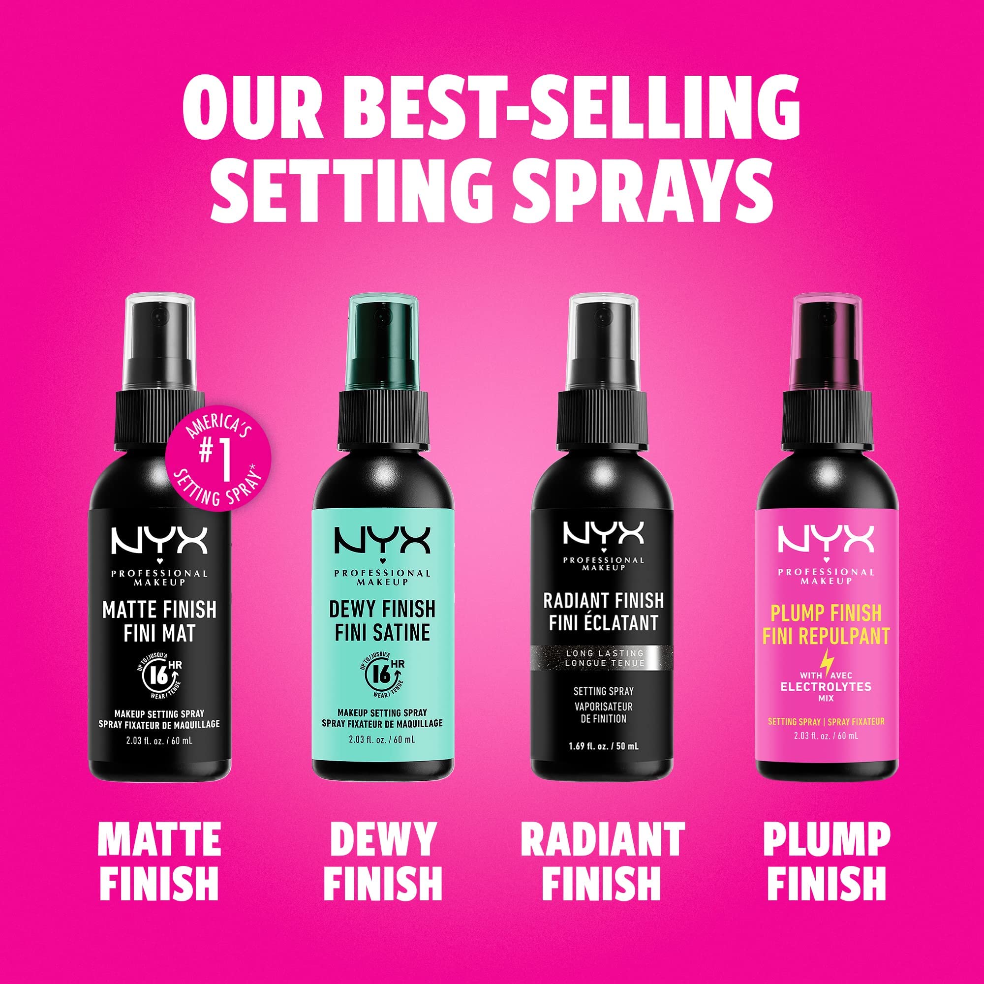 Foto 7 pulgar | Spray Fijador De Maquillaje Nyx Professional Makeup Dewy Finish - Venta Internacional.
