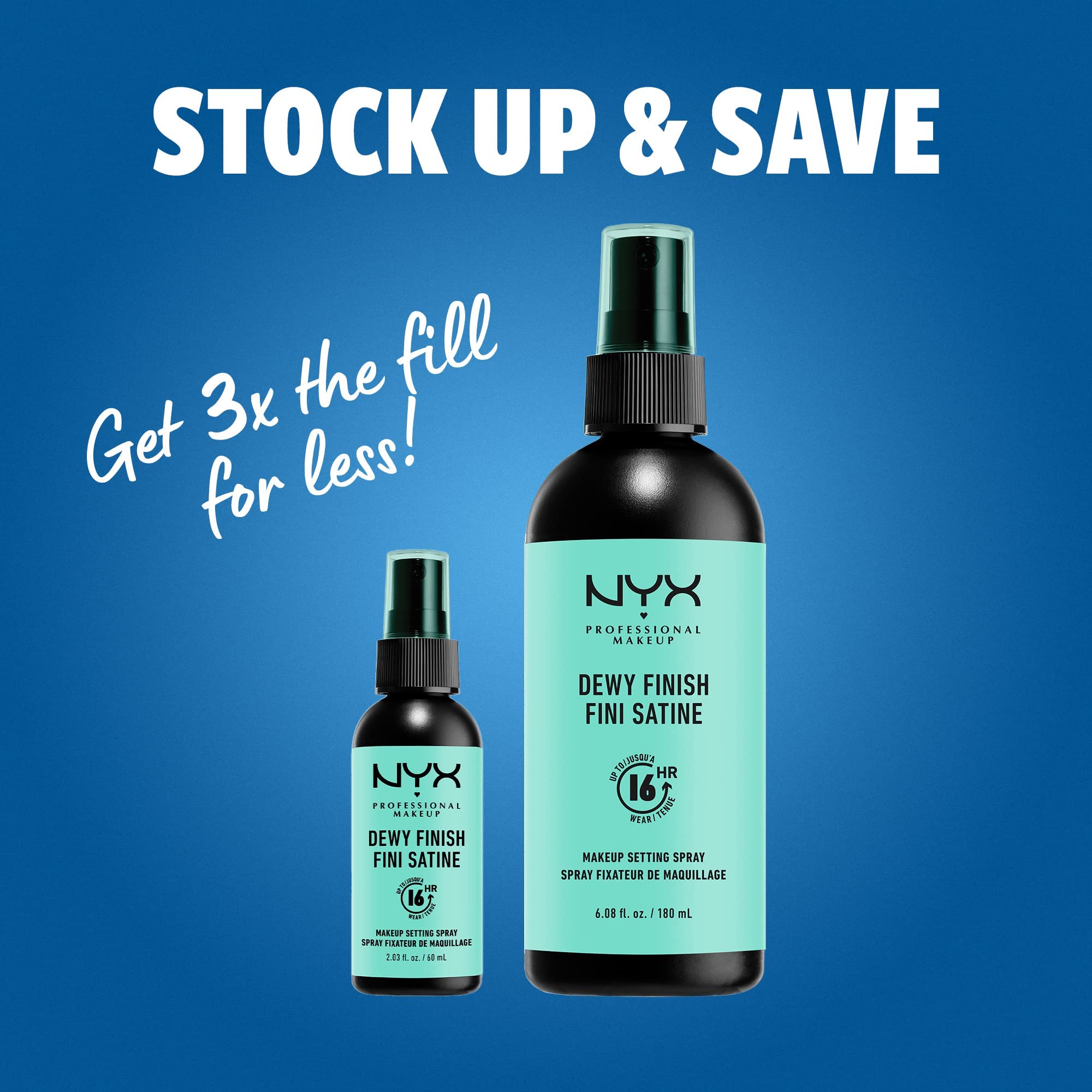 Foto 7 | Spray Fijador De Maquillaje Nyx Professional Makeup Dewy Finish - Venta Internacional.