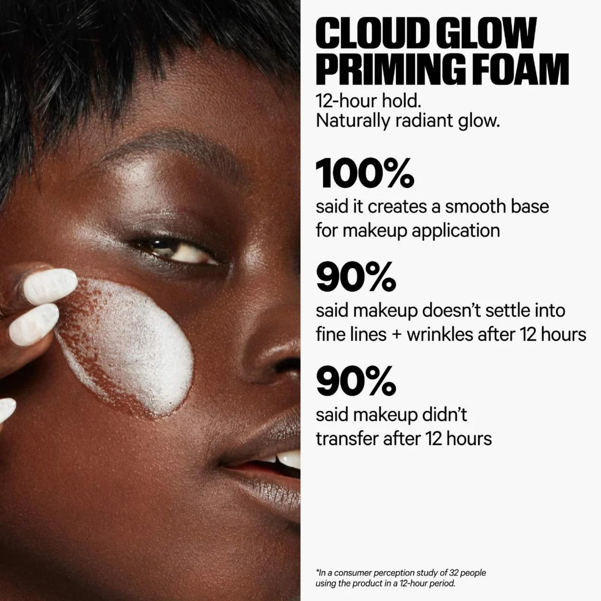 Foto 5 pulgar | Maquillaje En Espuma Imprimador Cloud Glow, 27 Ml, Con Cúrcuma Y Azafrán - Venta Internacional.