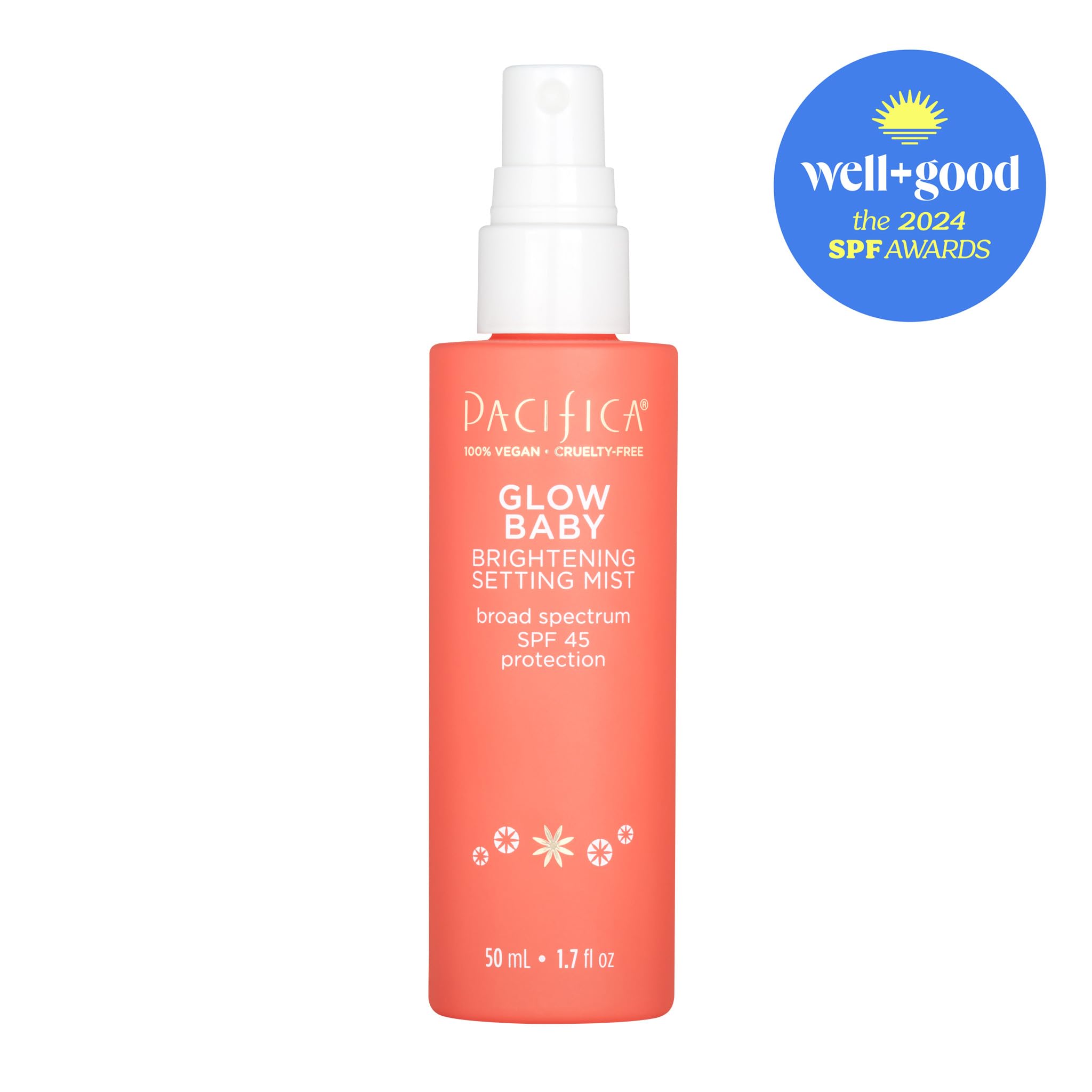 Foto 5 pulgar | Set De Cuidado De La Piel Pacifica Beauty Glow Baby Con Bruma Fijadora Y Spf45 - Venta Internacional.