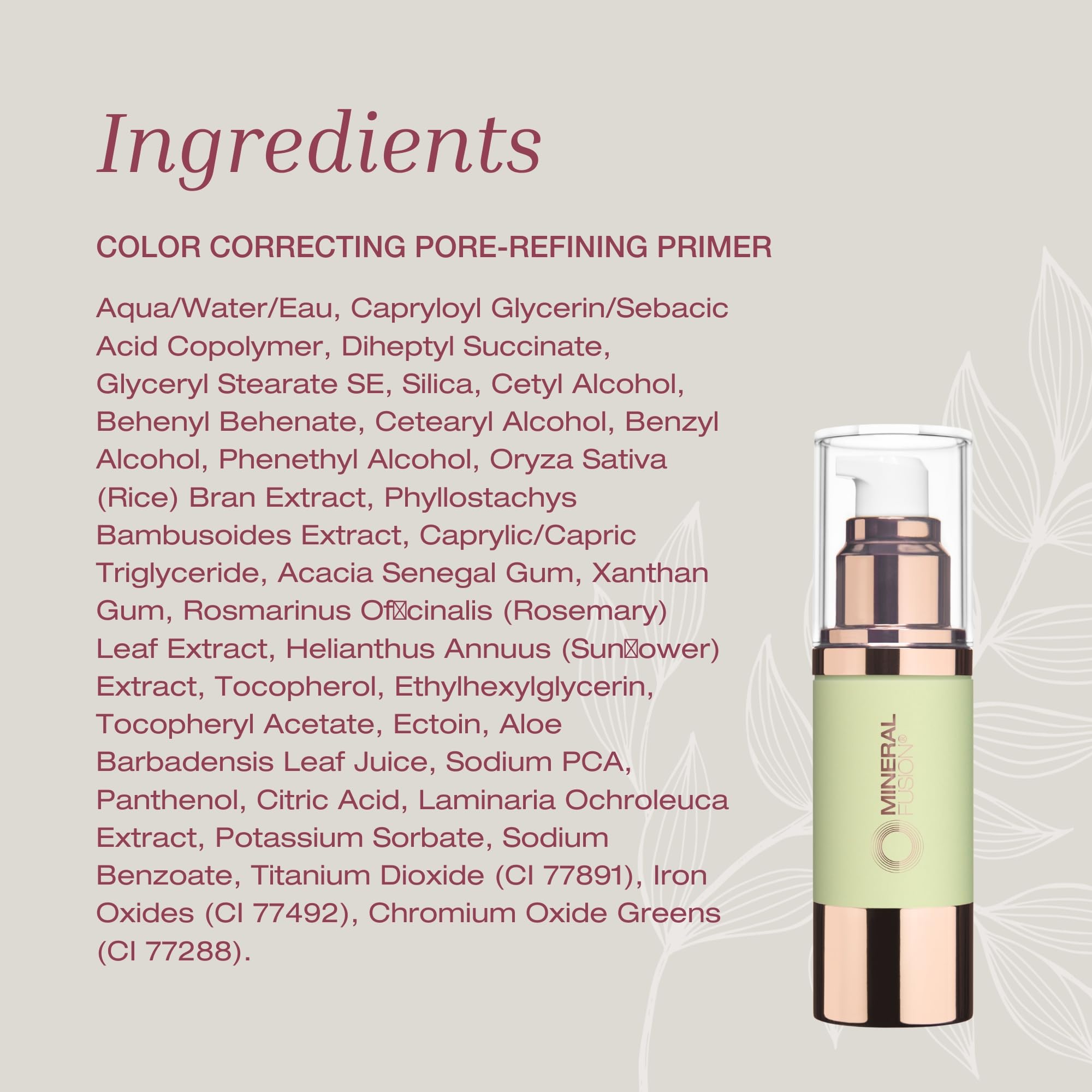 Foto 6 pulgar | Primer Mineral Fusion, Corrector De Color Y Refinador De Poros, 25 Ml - Venta Internacional.