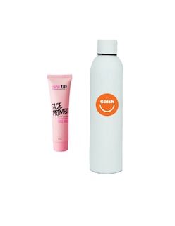 Foto 1 | Pink Up Primer De Rostro Matificante + Termo De Agua Güish