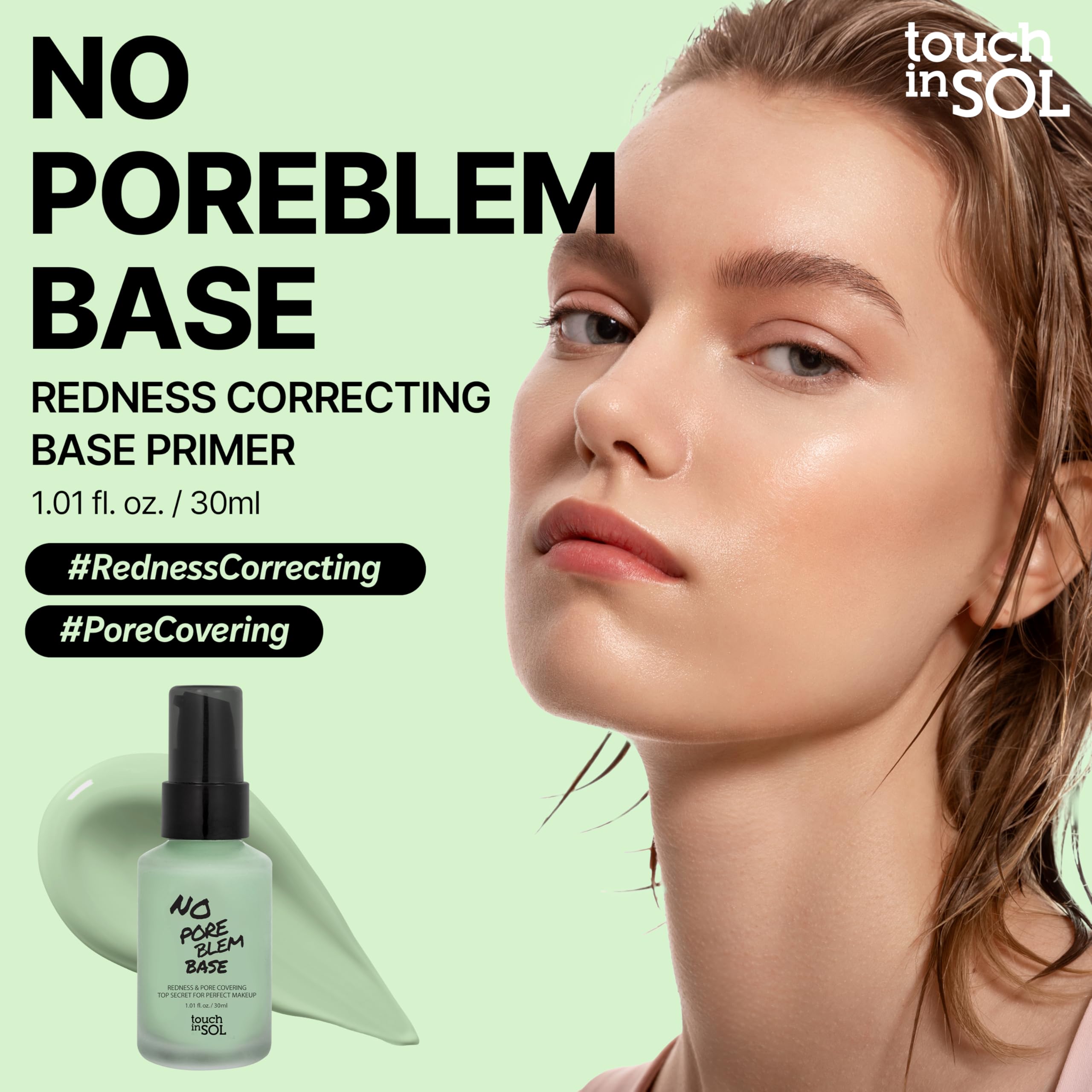 Foto 3 pulgar | Base Correctora De Enrojecimiento Primer Touch In Sol No Poreblem, 30 Ml - Venta Internacional.