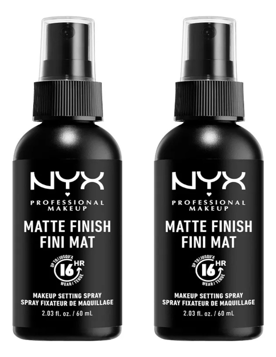 Foto 3 pulgar | Kit Dúo Spray Fijador De Maquillaje Acabado Mate De Nyx + Termo De Agua De Regalo Güish