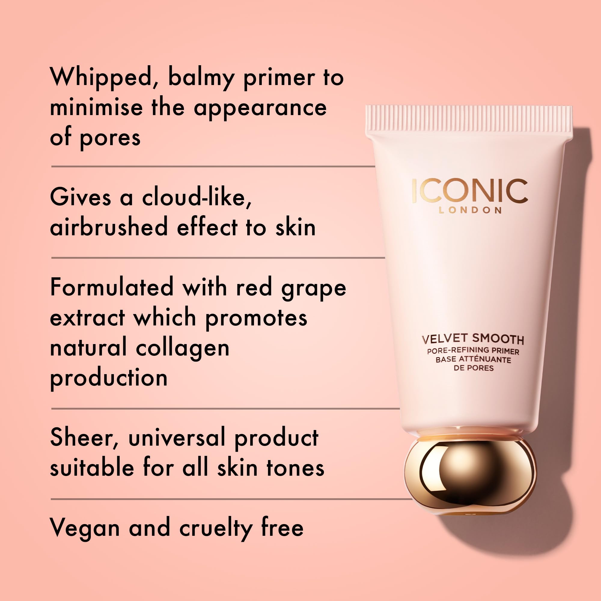 Foto 2 | Primer Iconic London Velvet Smooth Refinador De Poros, 30 Ml - Venta Internacional.