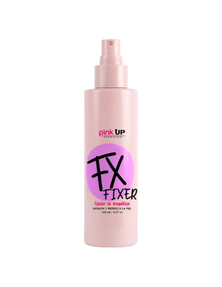 Foto 4 pulgar | Fijador De Maquillaje Fx Pink Up + Face Primer + Termo Güish Gratis