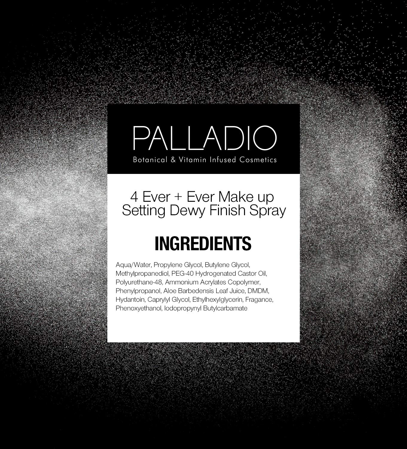 Foto 3 pulgar | Spray Fijador De Maquillaje Palladio 4 Ever And Ever 100 Ml - Venta Internacional.
