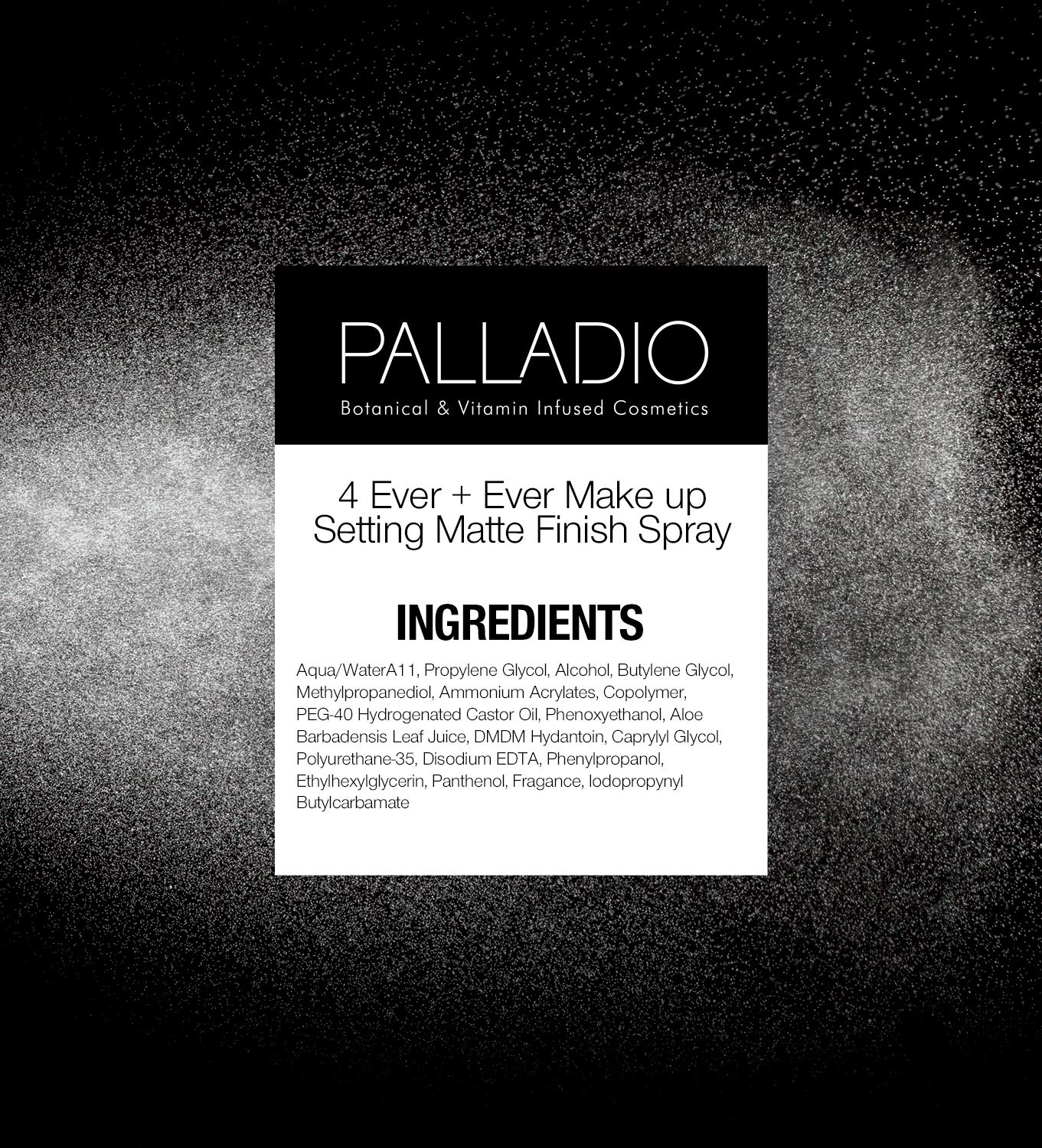Foto 5 pulgar | Spray Fijador De Maquillaje Palladio 4 Ever And Ever 100 Ml - Venta Internacional.