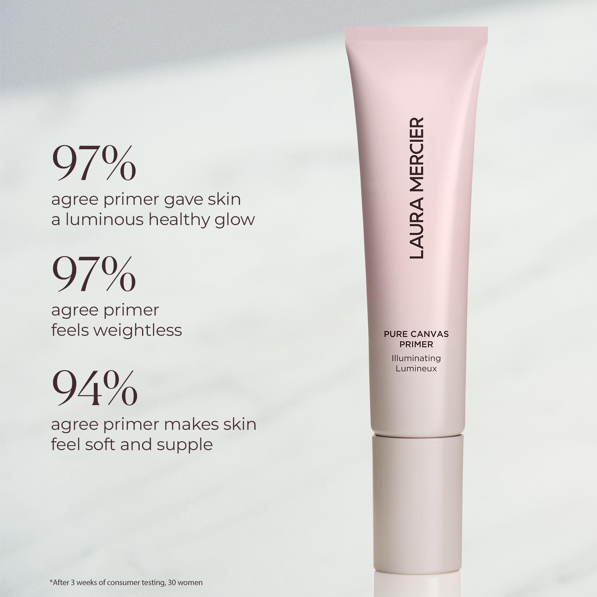 Foto 6 | Primer Laura Mercier Pure Canvas, Iluminador, 30 Ml - Venta Internacional.