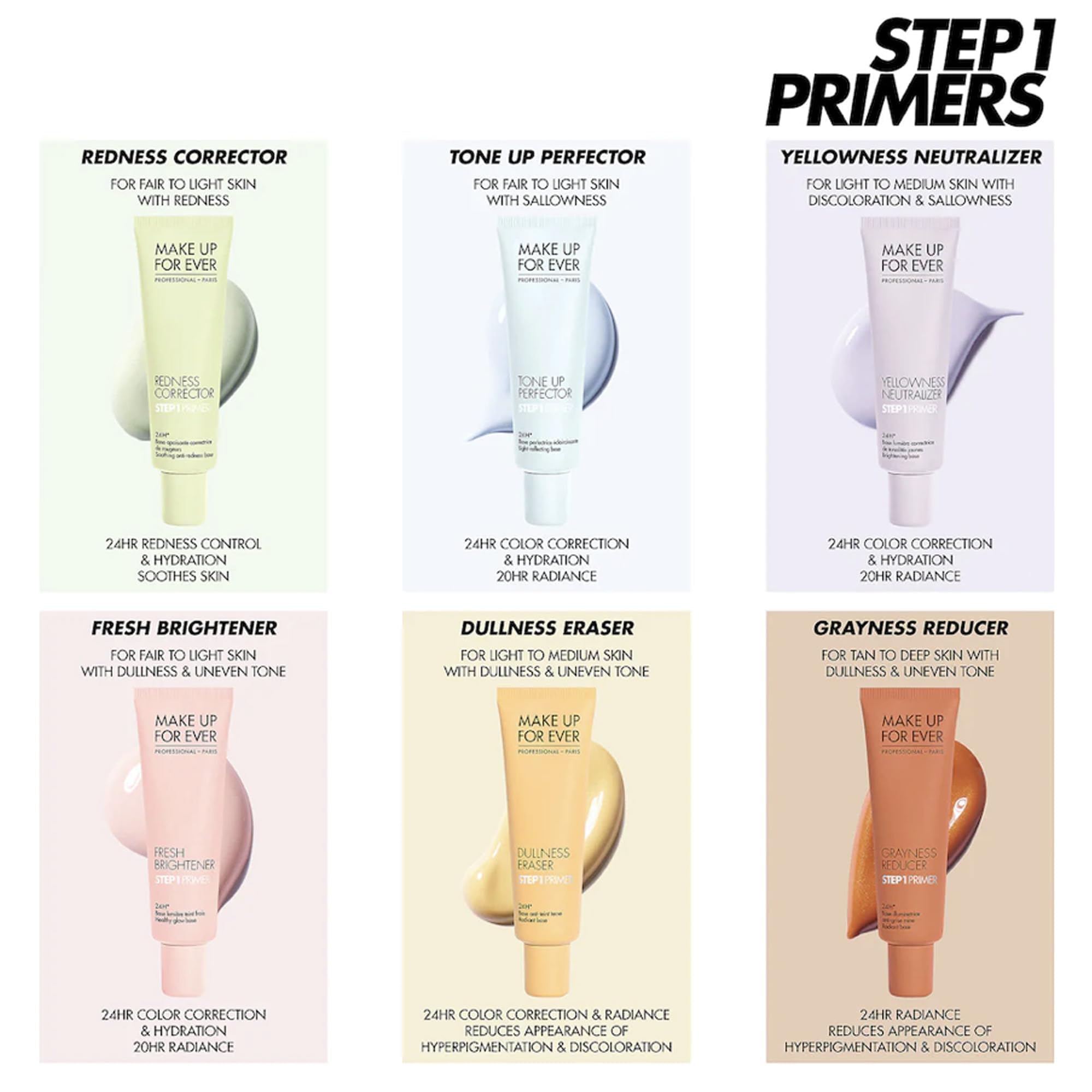 Foto 6 pulgar | Primer Make Up For Ever Step 1, Corrector De Color 4 Para Enrojecimiento, 30 Ml - Venta Internacional.