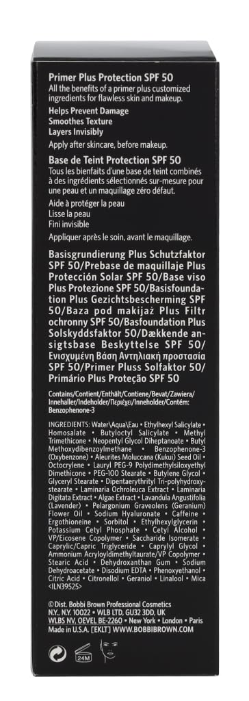 Foto 5 pulgar | Primer Bobbi Brown Primer Plus Protection Spf 50, 38 Ml, Para Mujeres - Venta Internacional.