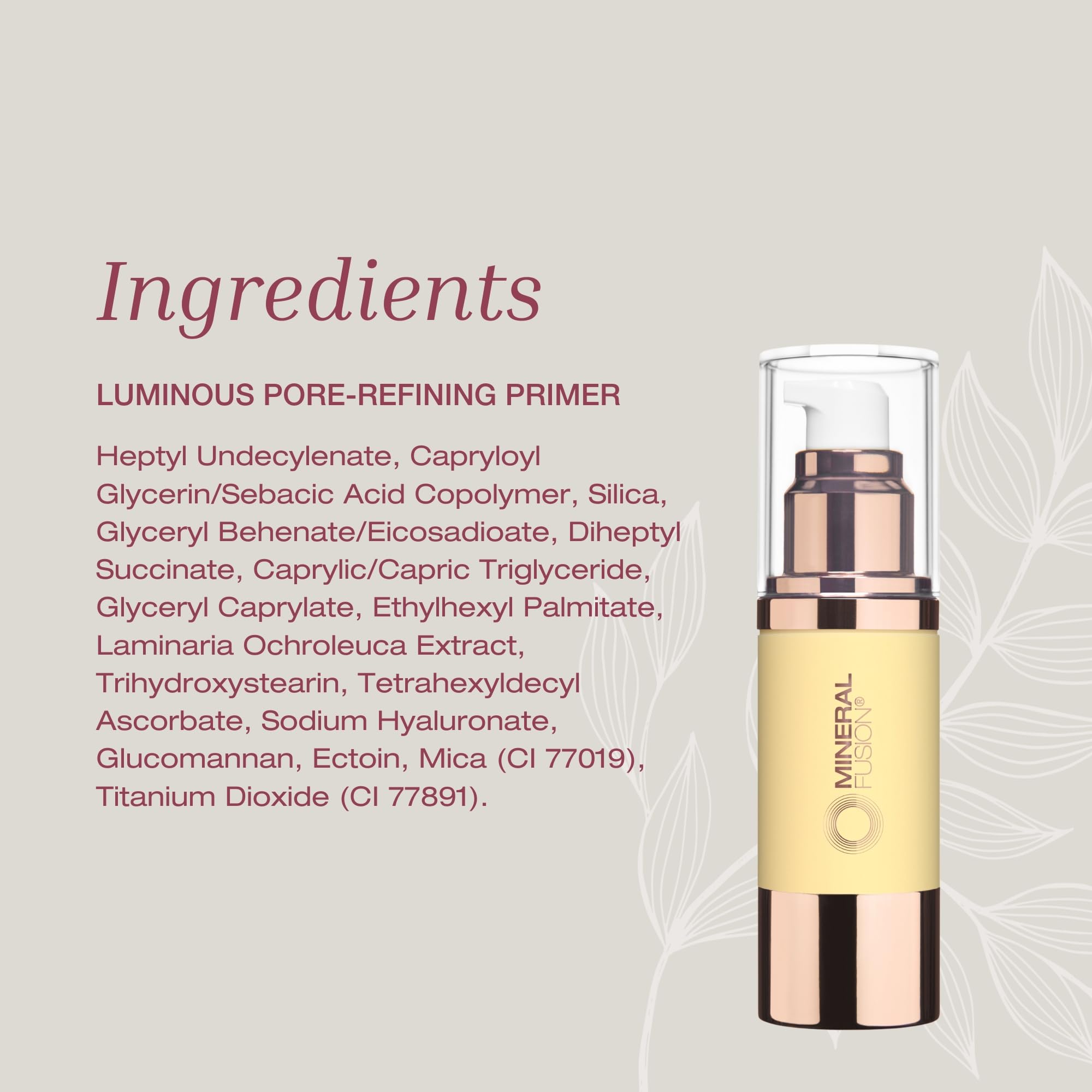 Foto 6 pulgar | Primer Mineral Fusion Luminous Refining De Poros Con Protección Contra La Luz Azul - Venta Internacional.