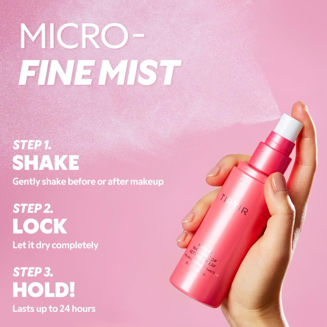 Foto 6 | Spray Fijador Impermeable Tirtir, 24 Horas, Solución Duradera - Venta Internacional.