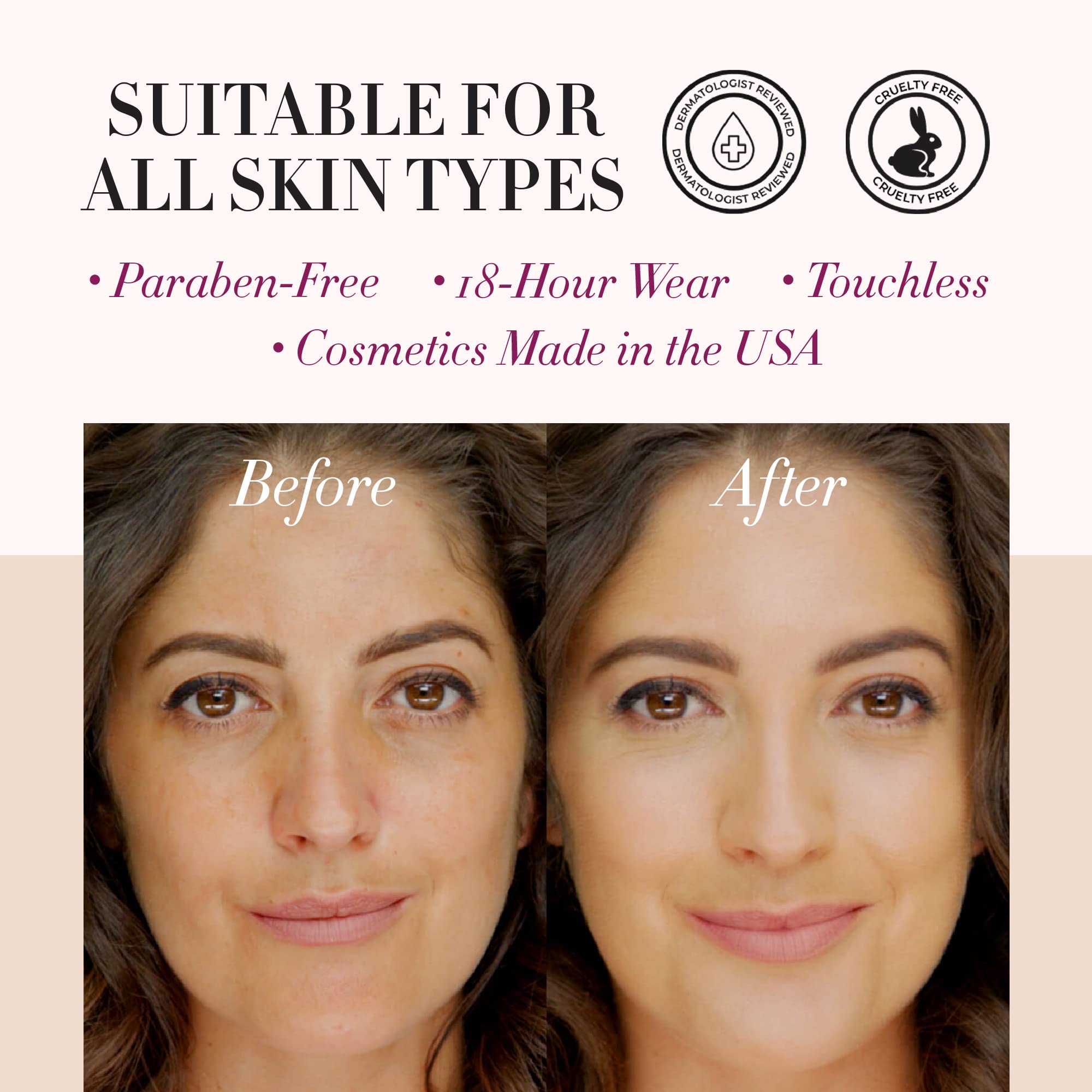 Foto 5 | Sistema De Aerógrafo De Maquillaje Luminess Air Icon Con Kit De 4 Piezas, Color Canela - Venta Internacional.