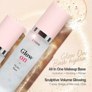 Foto 2 | Base De Maquillaje Etude Glow On Base Hydra, 30 Ml, Todo En Uno 21ad - Venta Internacional.