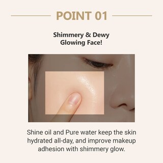Foto 3 | Base De Maquillaje Etude Glow On Base Hydra, 30 Ml, Todo En Uno 21ad - Venta Internacional.