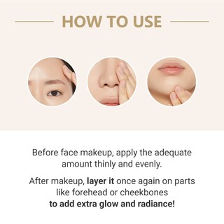 Foto 7 | Base De Maquillaje Etude Glow On Base Hydra, 30 Ml, Todo En Uno 21ad - Venta Internacional.