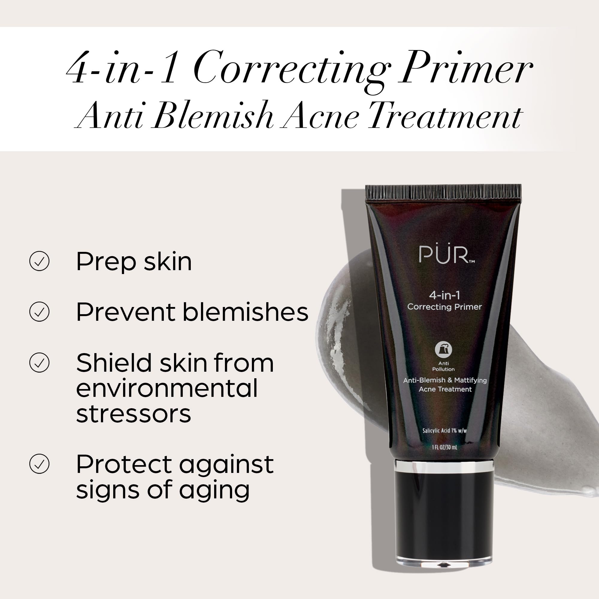 Foto 3 pulgar | Primer Pur Beauty, Corrector Antimanchas 4 En 1, 30 Ml - Venta Internacional.