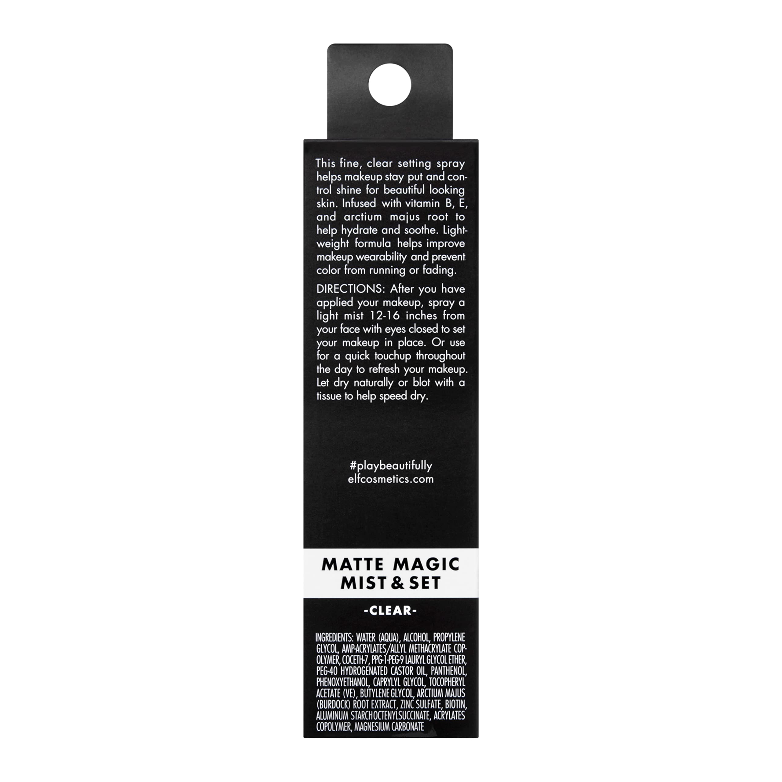 Foto 4 pulgar | Set Y Spray Fijador E.l.f. Matte Magic Mist & Set, 60 Ml - Venta Internacional.