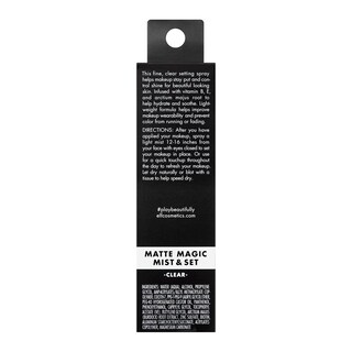 Foto 3 | Set Y Spray Fijador E.l.f. Matte Magic Mist & Set, 60 Ml - Venta Internacional.