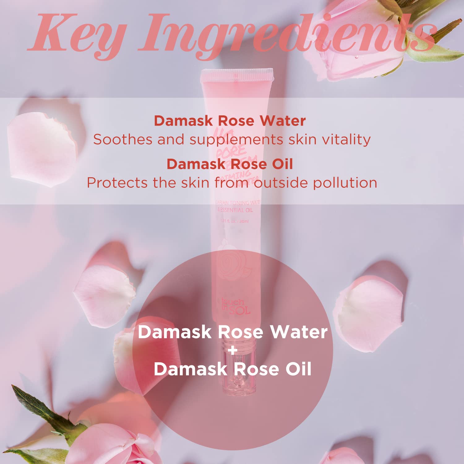 Foto 6 | Imprimador Líquido Priming Water Touch In Sol, 30 Ml Con Aceite De Rosas - Venta Internacional.