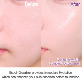 Foto 3 | Primer Facial Hidratante Espoir Glowrizer, Gel Hidratante De 40 Ml - Venta Internacional.