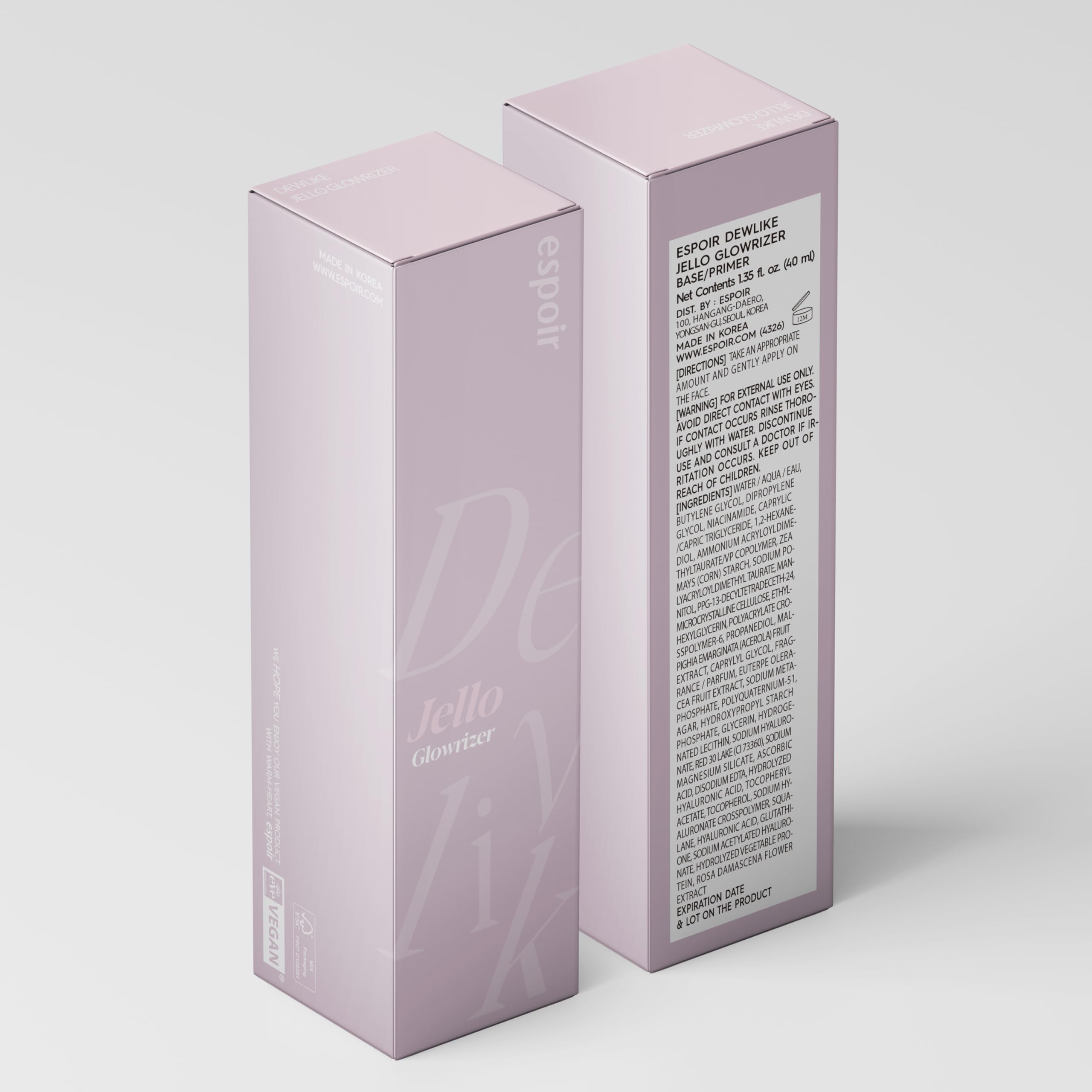 Foto 8 pulgar | Primer Facial Hidratante Espoir Glowrizer, Gel Hidratante De 40 Ml - Venta Internacional.