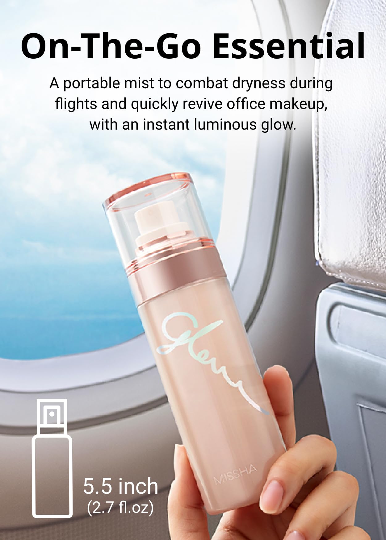 Foto 7 pulgar | Bálsamo Hidratante Para Llevar Mist Missha Glow, 4 En 1, 100 Ml - Venta Internacional.