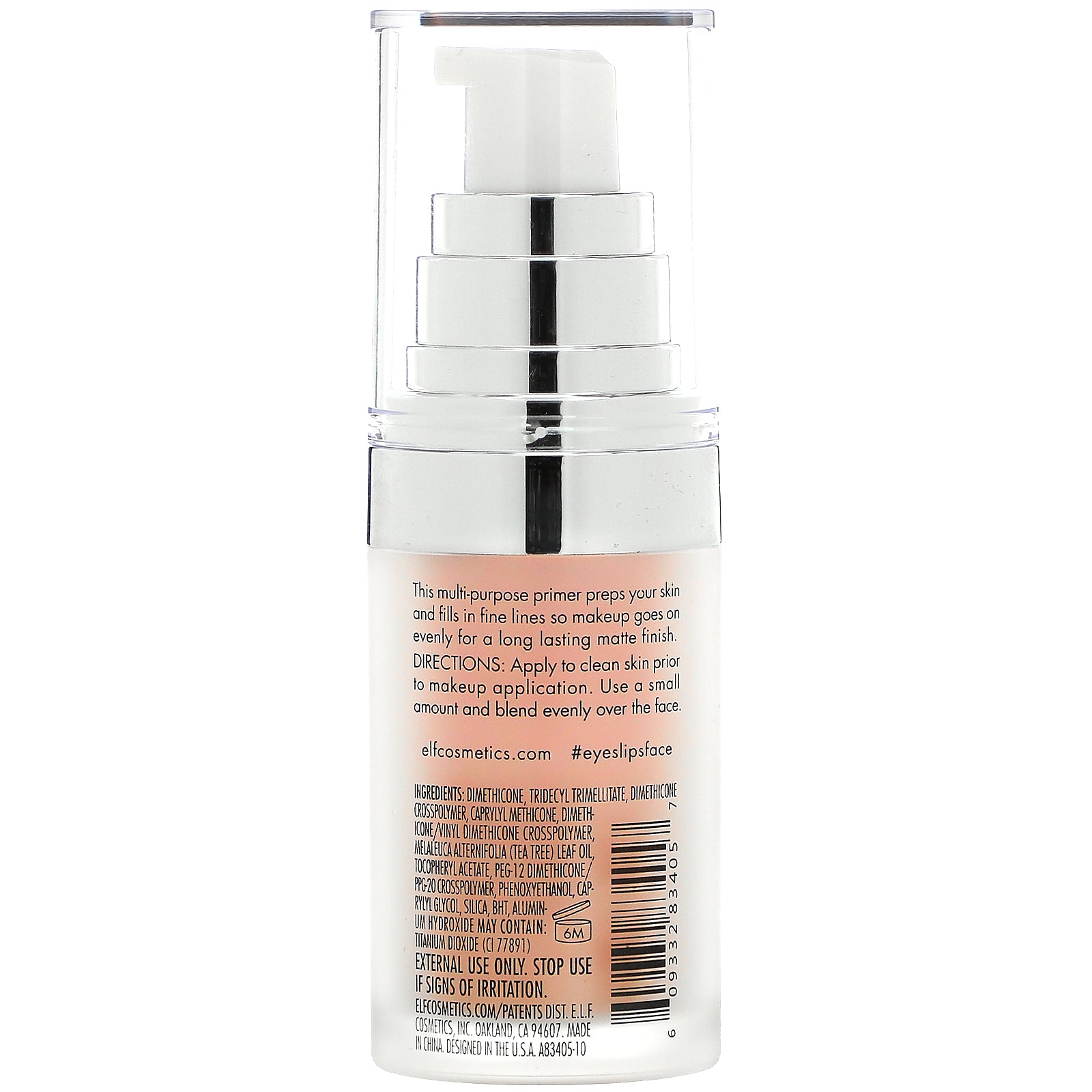 Foto 3 pulgar | Primer E.l.f. Porreless Face 14 Ml - Venta Internacional.